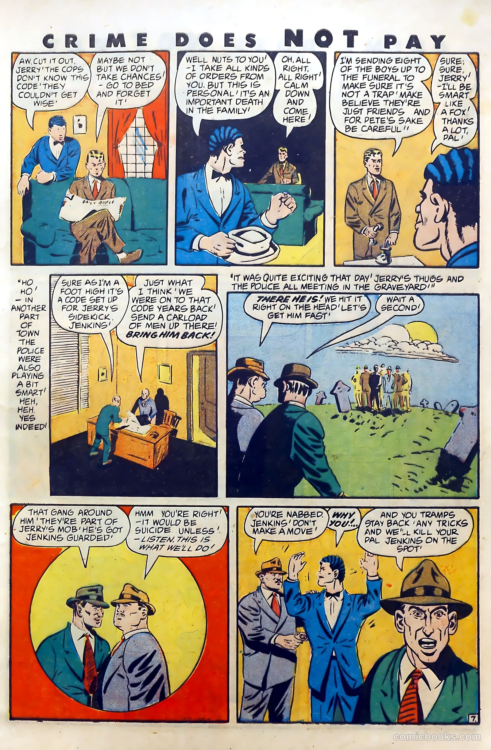 Crime Does Not Pay #38 (1945) — page 9 of 52