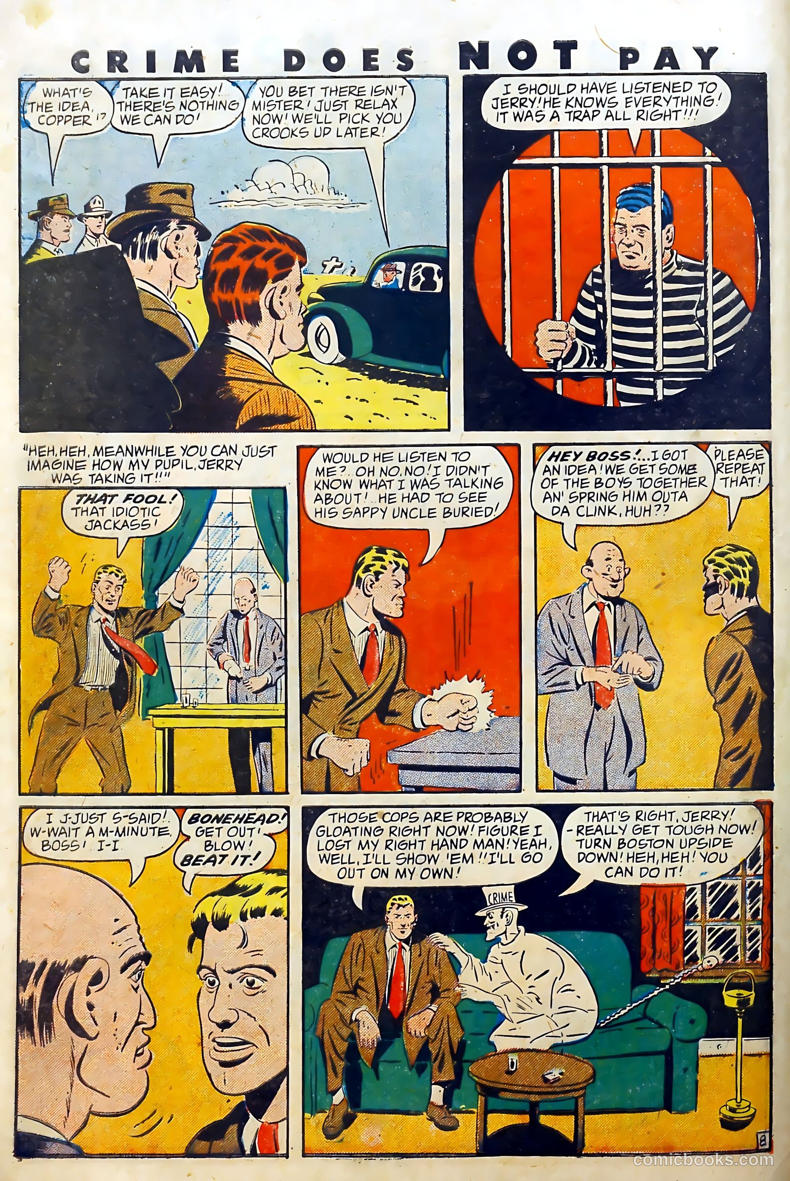 Crime Does Not Pay #38 (1945) — page 10 of 52