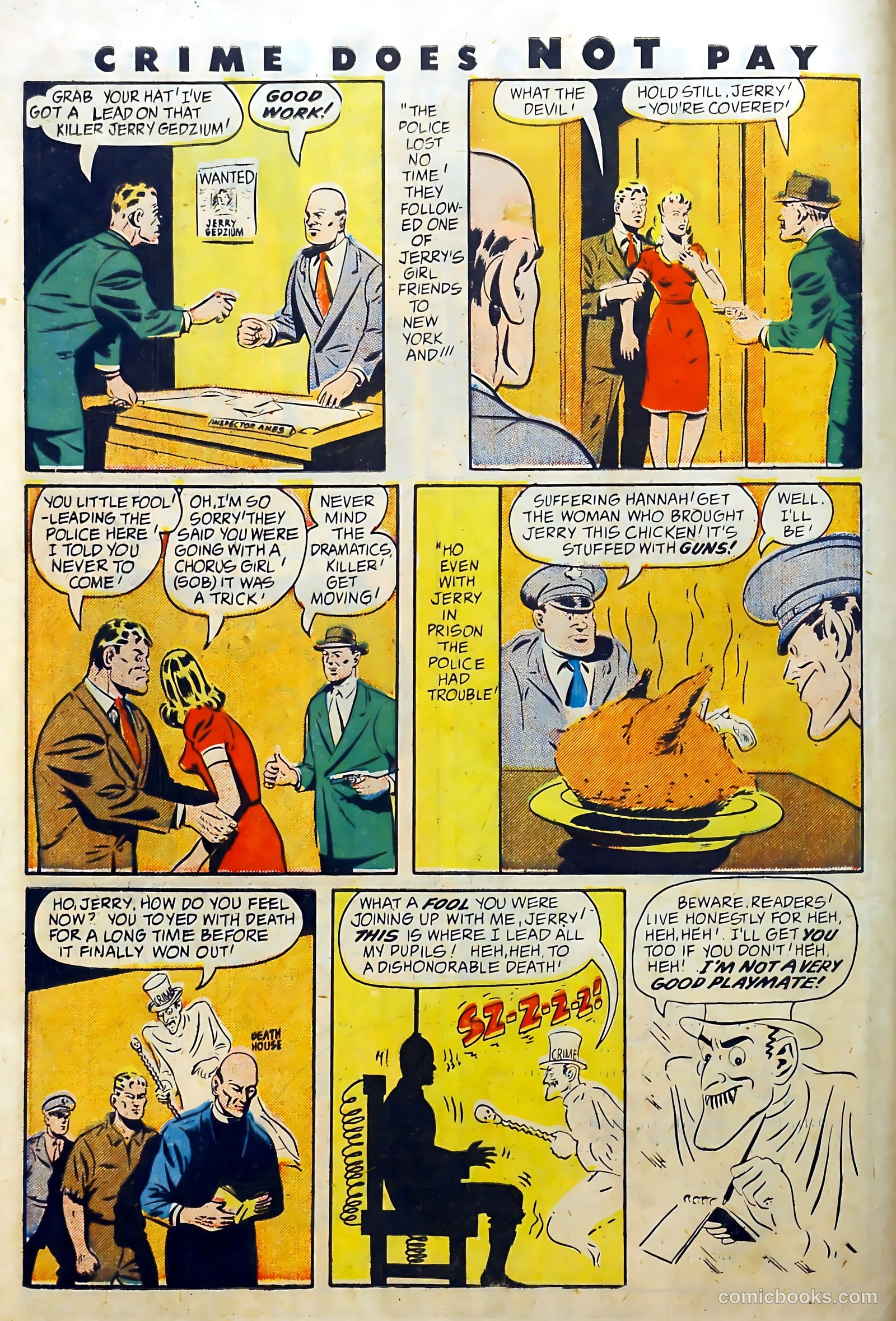 Crime Does Not Pay #38 (1945) — page 14 of 52