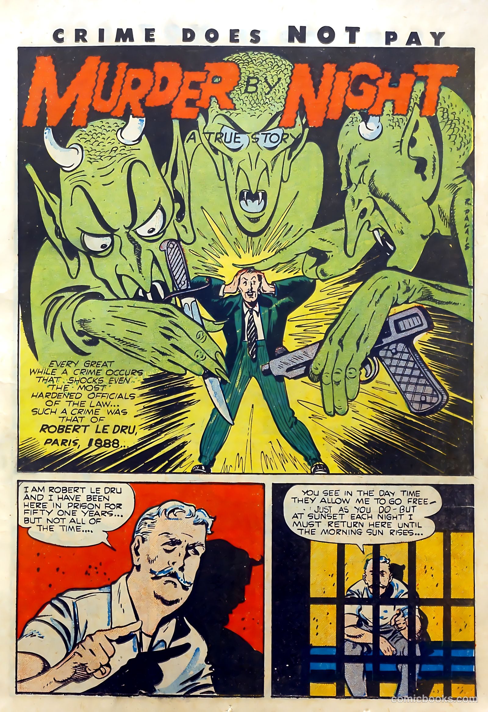Crime Does Not Pay #38 (1945) — page 19 of 52