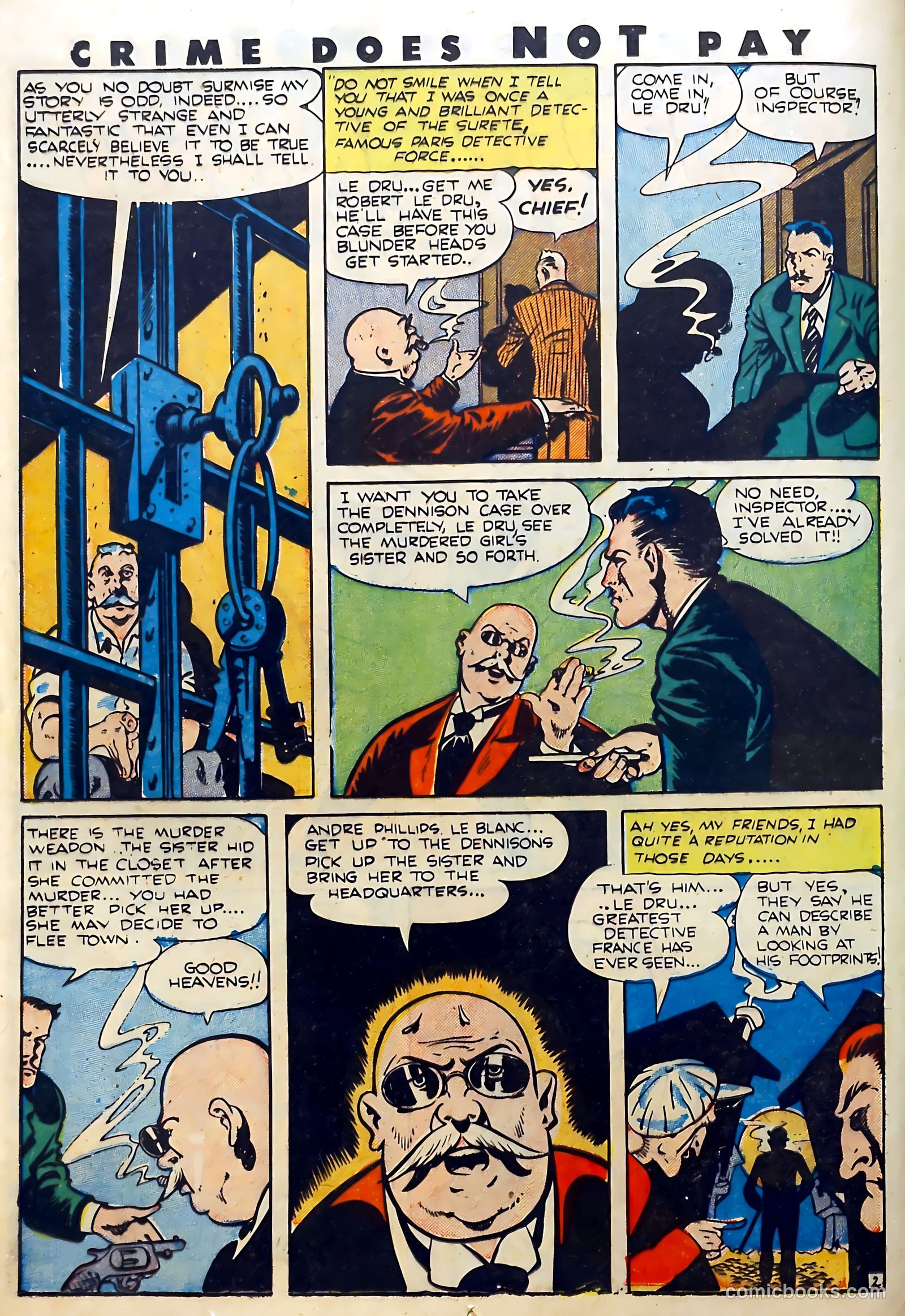 Crime Does Not Pay #38 (1945) — page 20 of 52