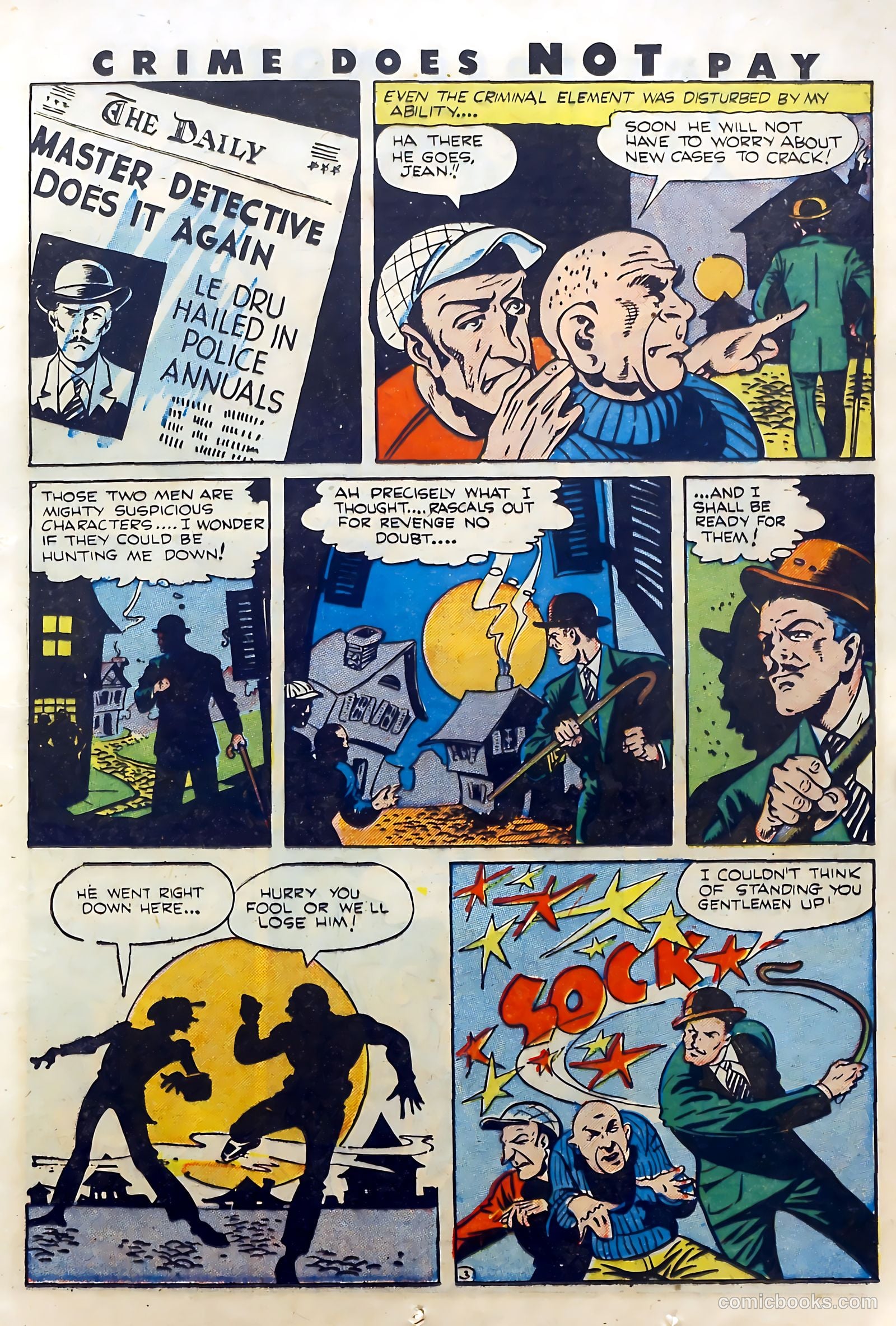Crime Does Not Pay #38 (1945) — page 21 of 52