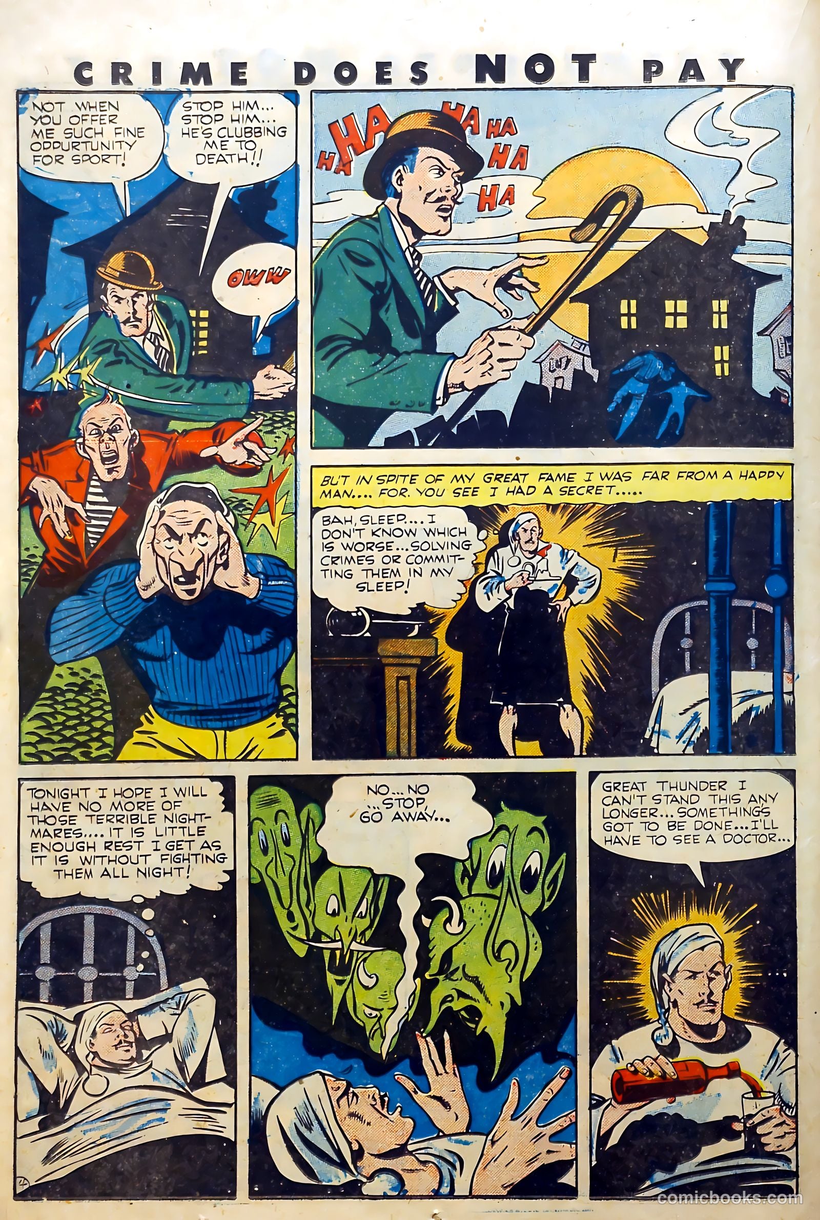 Crime Does Not Pay #38 (1945) — page 22 of 52