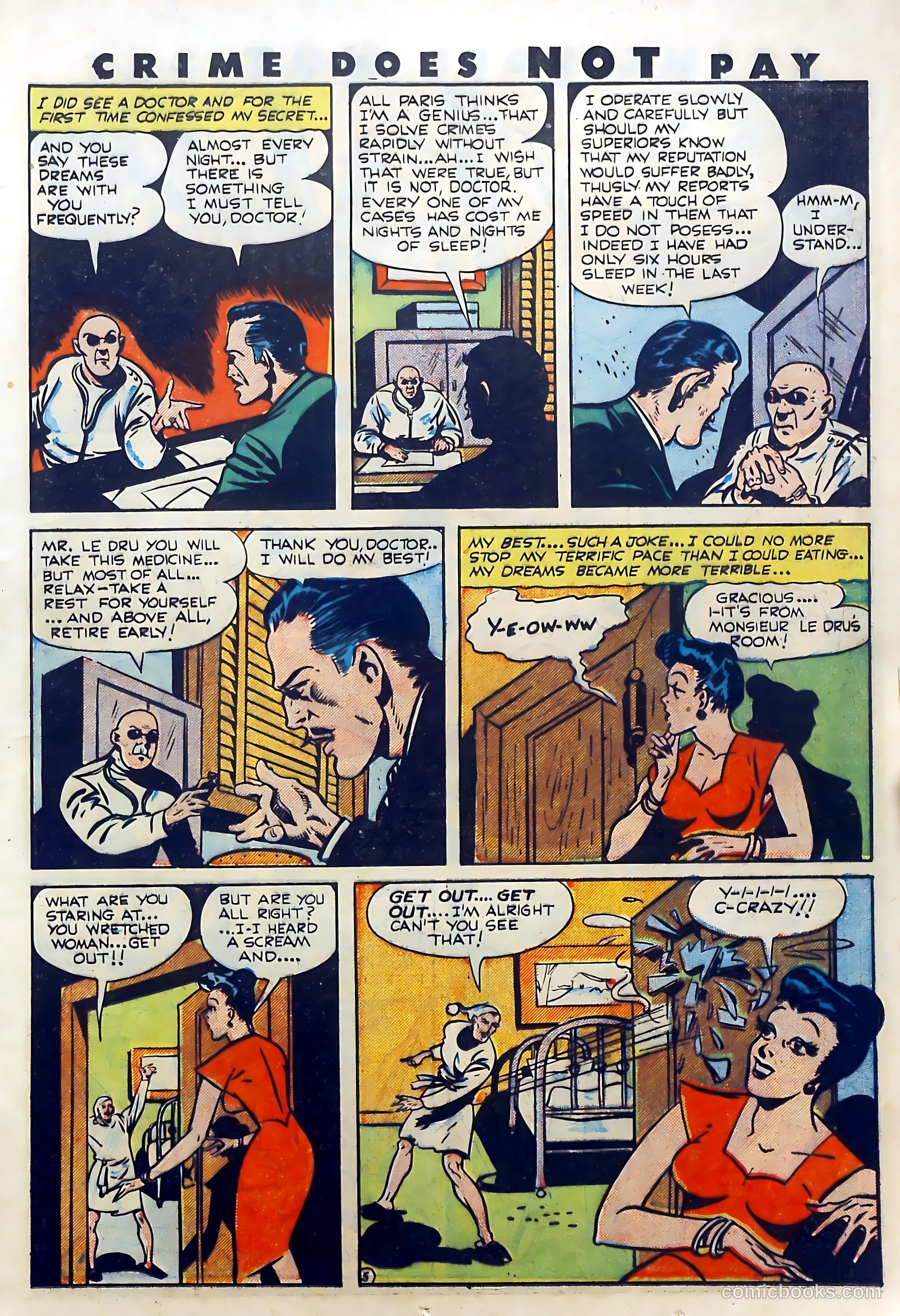 Crime Does Not Pay #38 (1945) — page 23 of 52