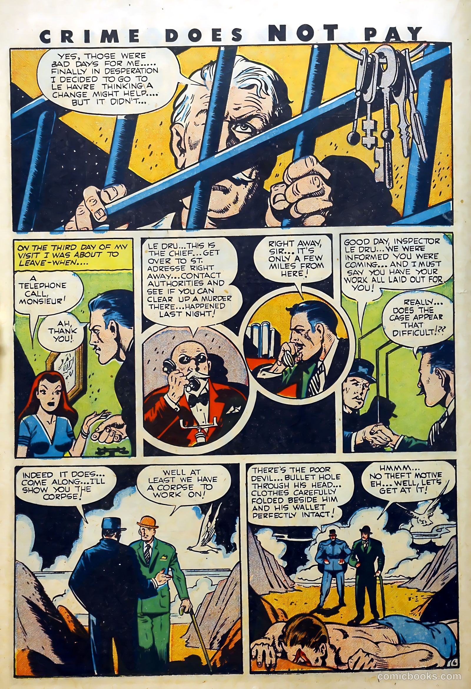 Crime Does Not Pay #38 (1945) — page 24 of 52