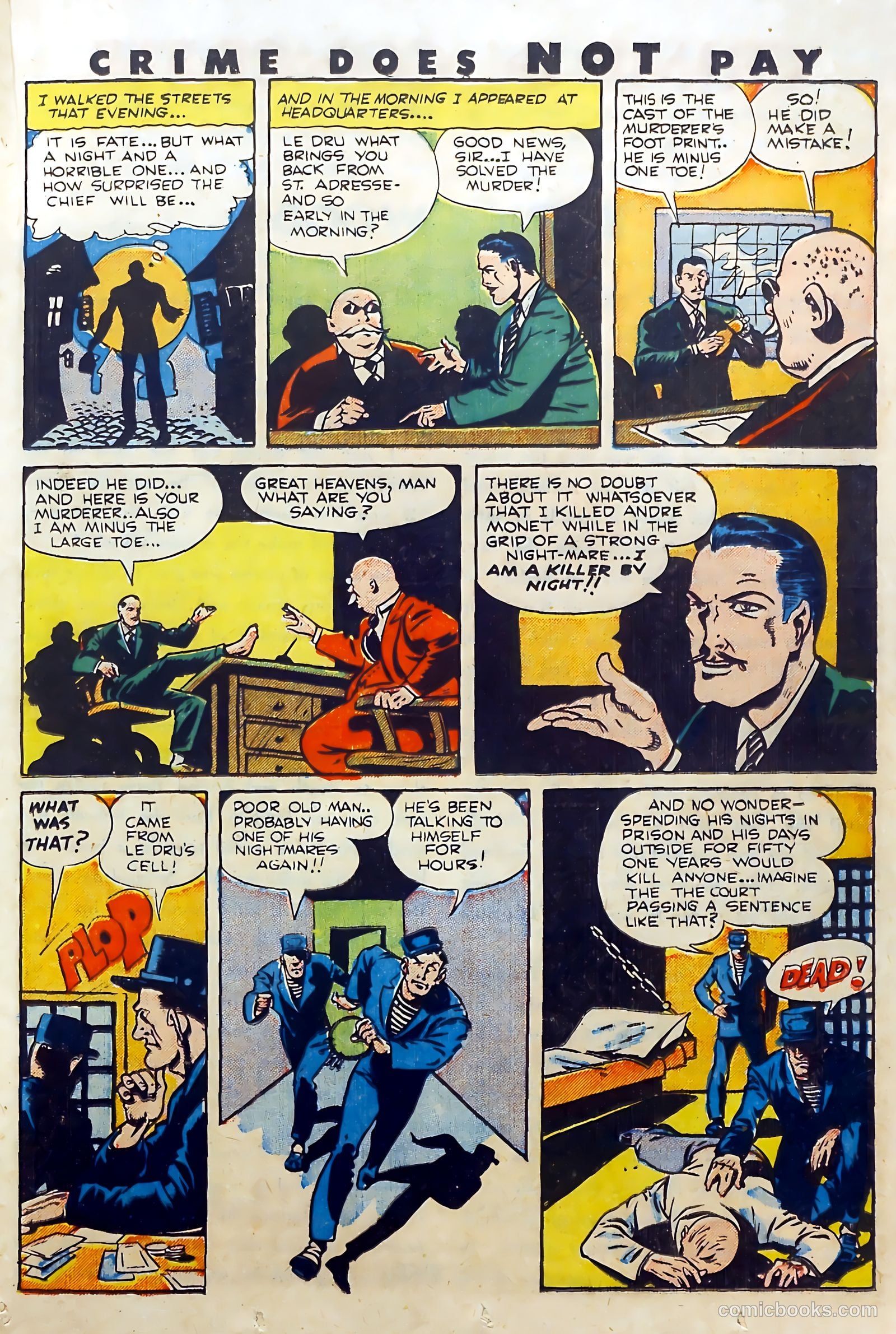 Crime Does Not Pay #38 (1945) — page 27 of 52