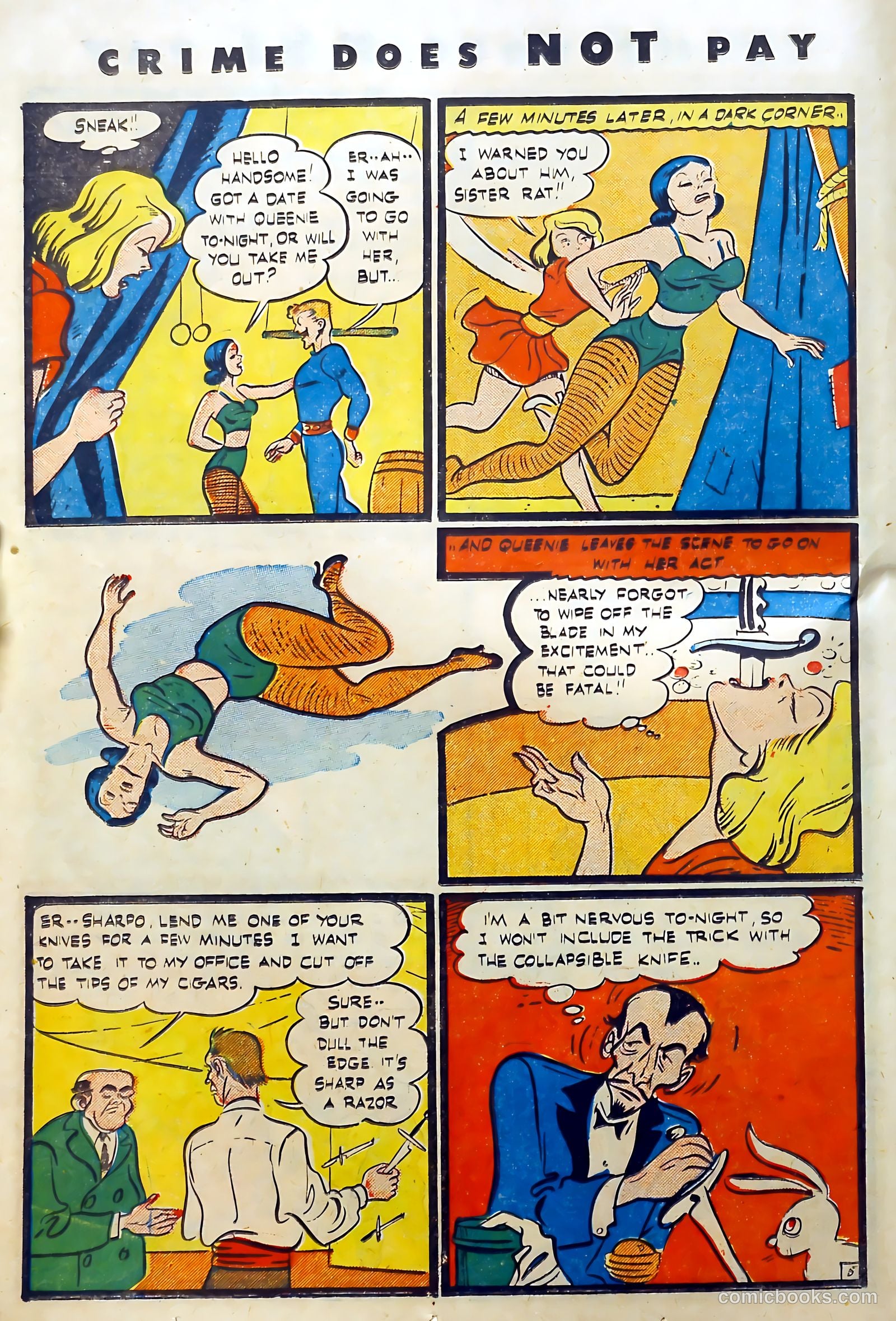 Crime Does Not Pay #38 (1945) — page 34 of 52