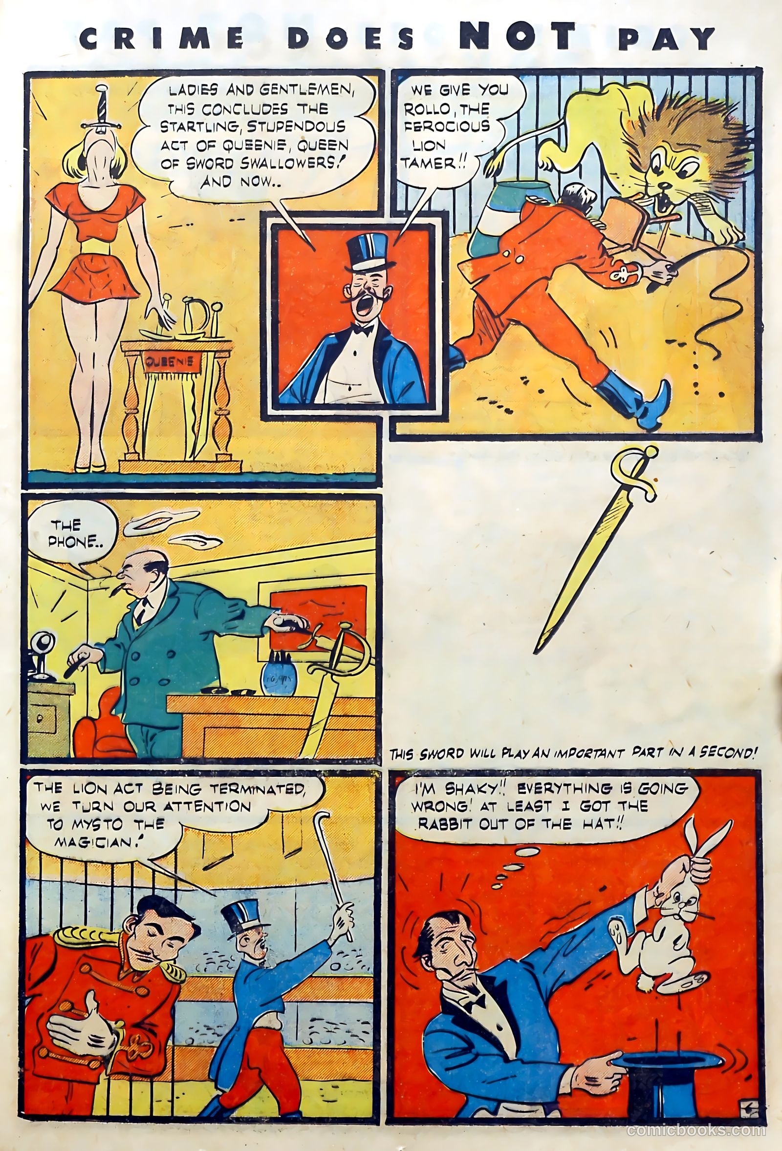 Crime Does Not Pay #38 (1945) — page 35 of 52
