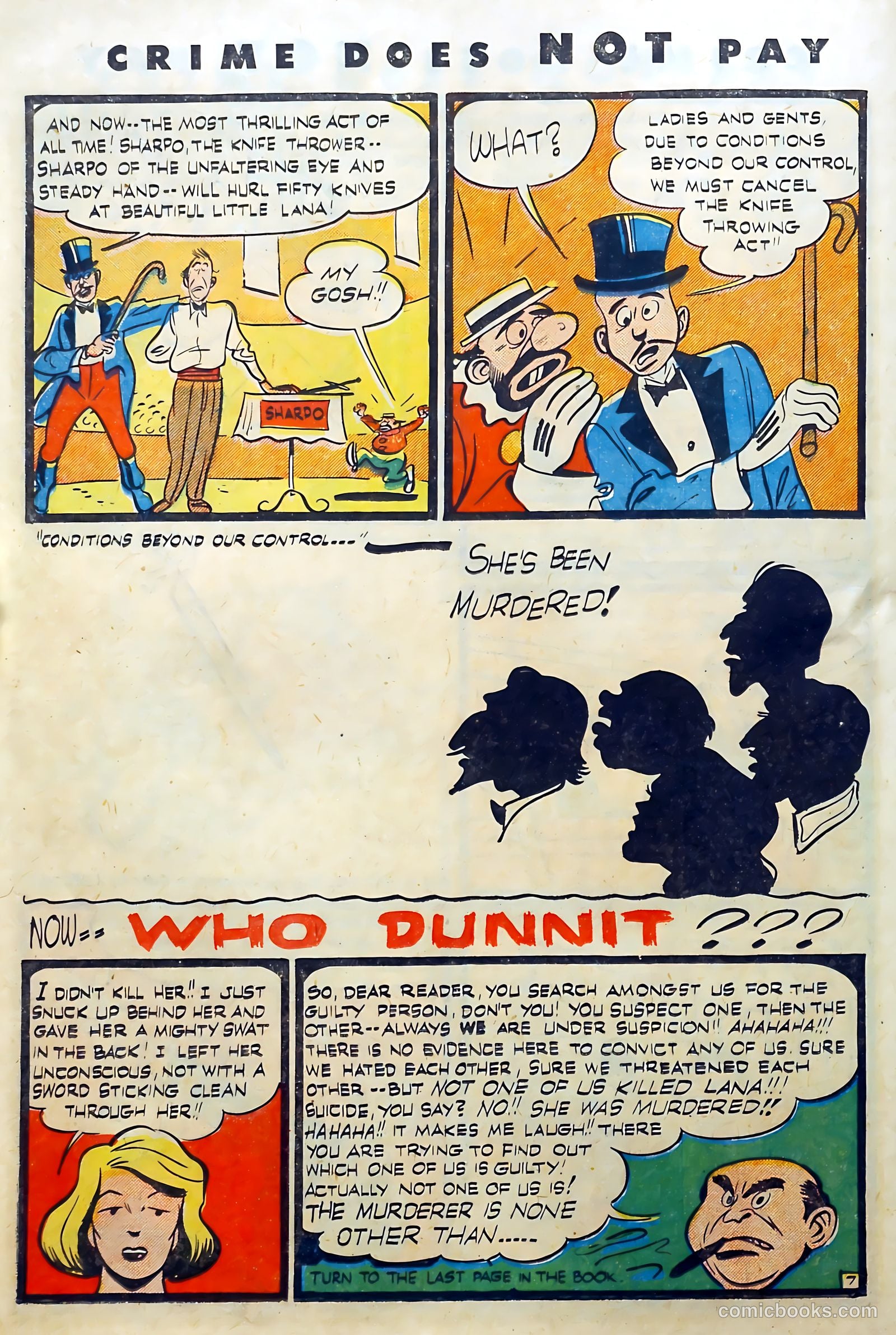 Crime Does Not Pay #38 (1945) — page 36 of 52
