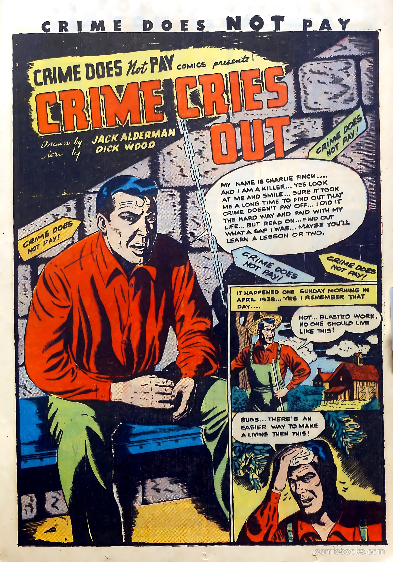 Crime Does Not Pay #38 (1945) — page 37 of 52