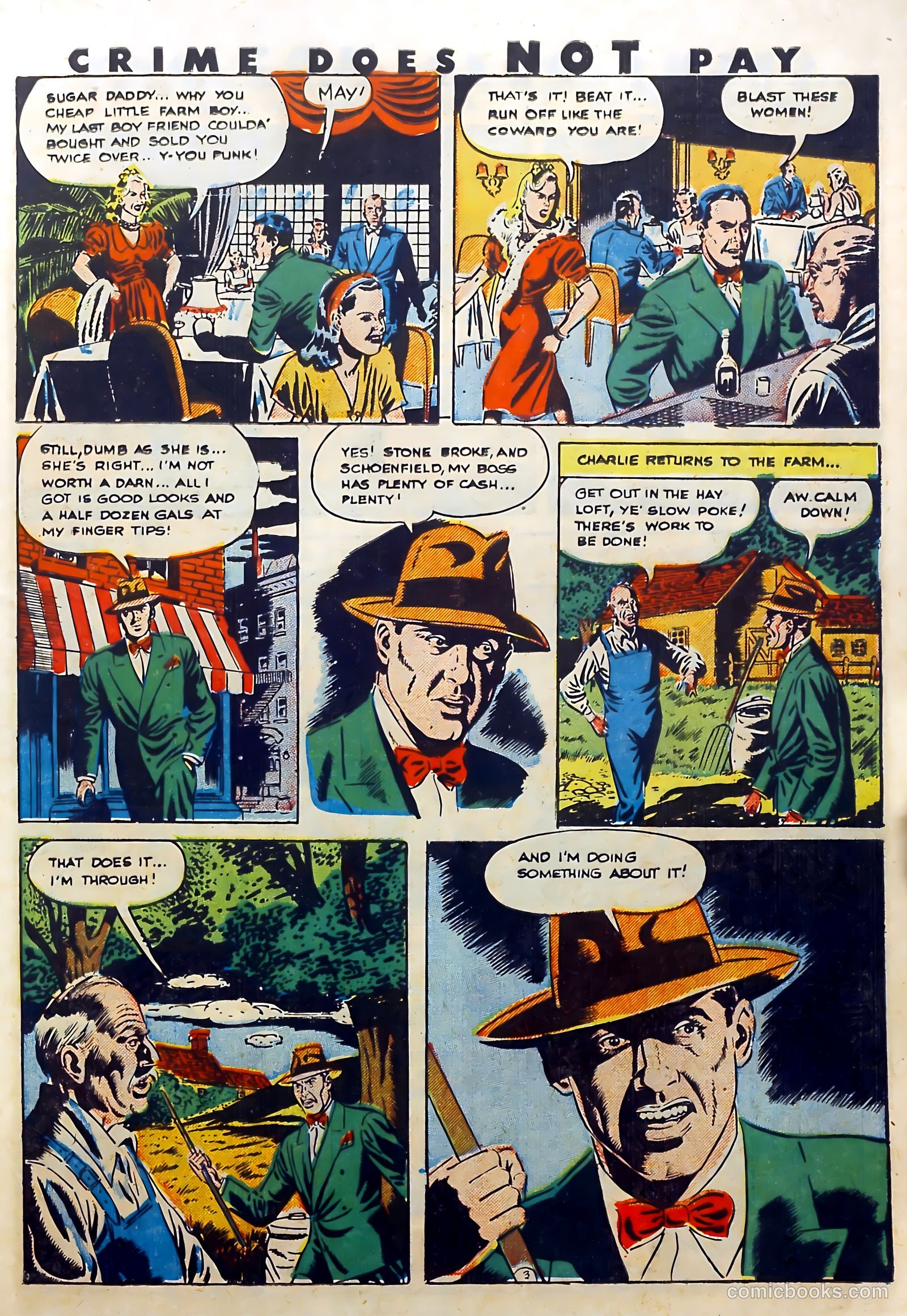 Crime Does Not Pay #38 (1945) — page 39 of 52