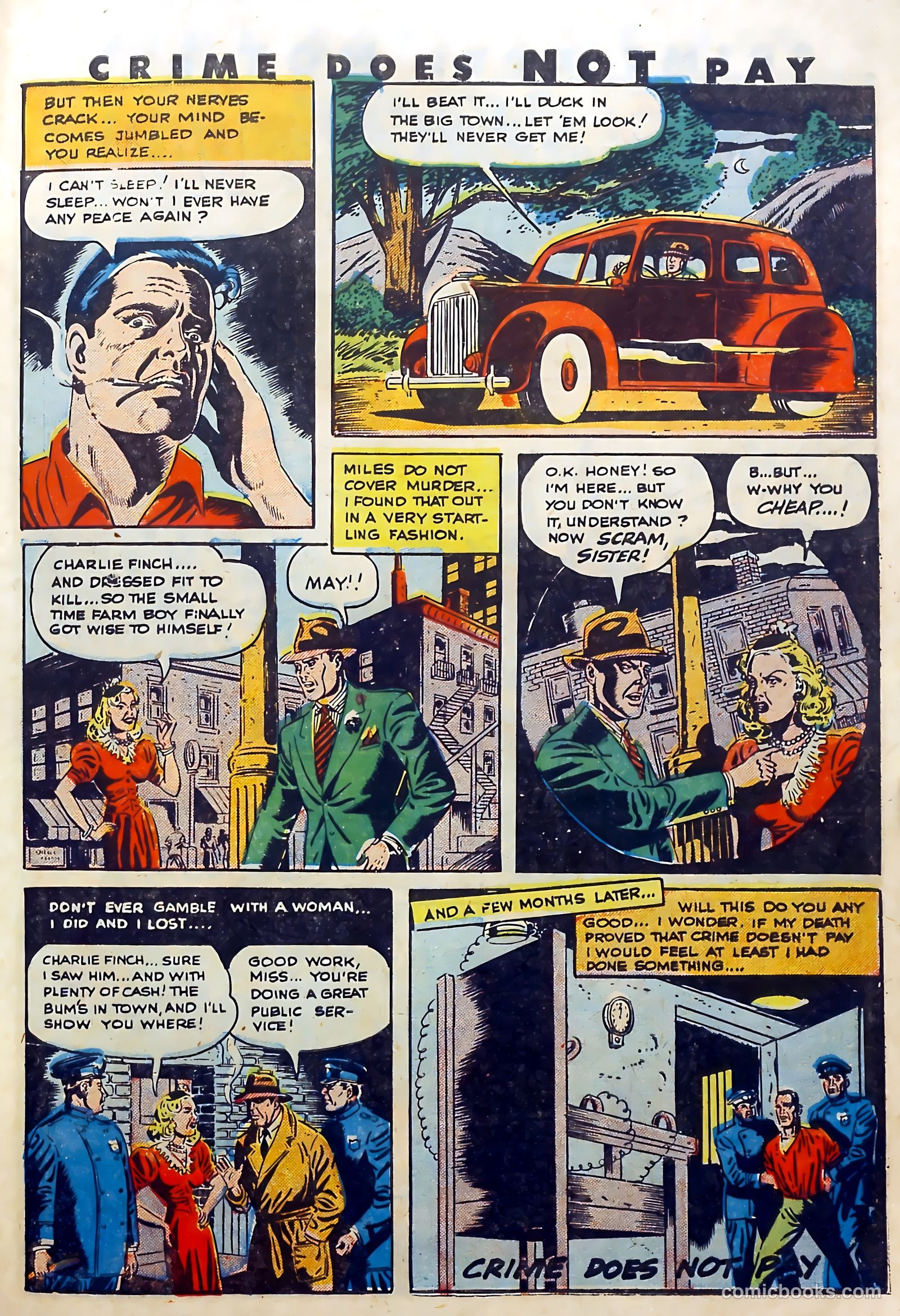 Crime Does Not Pay #38 (1945) — page 41 of 52