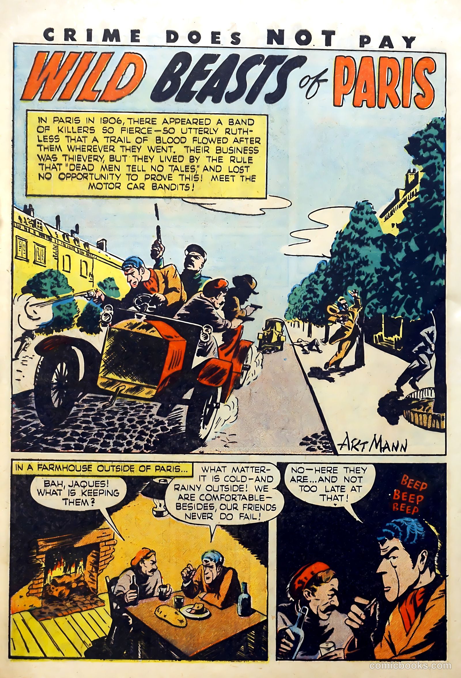 Crime Does Not Pay #38 (1945) — page 42 of 52