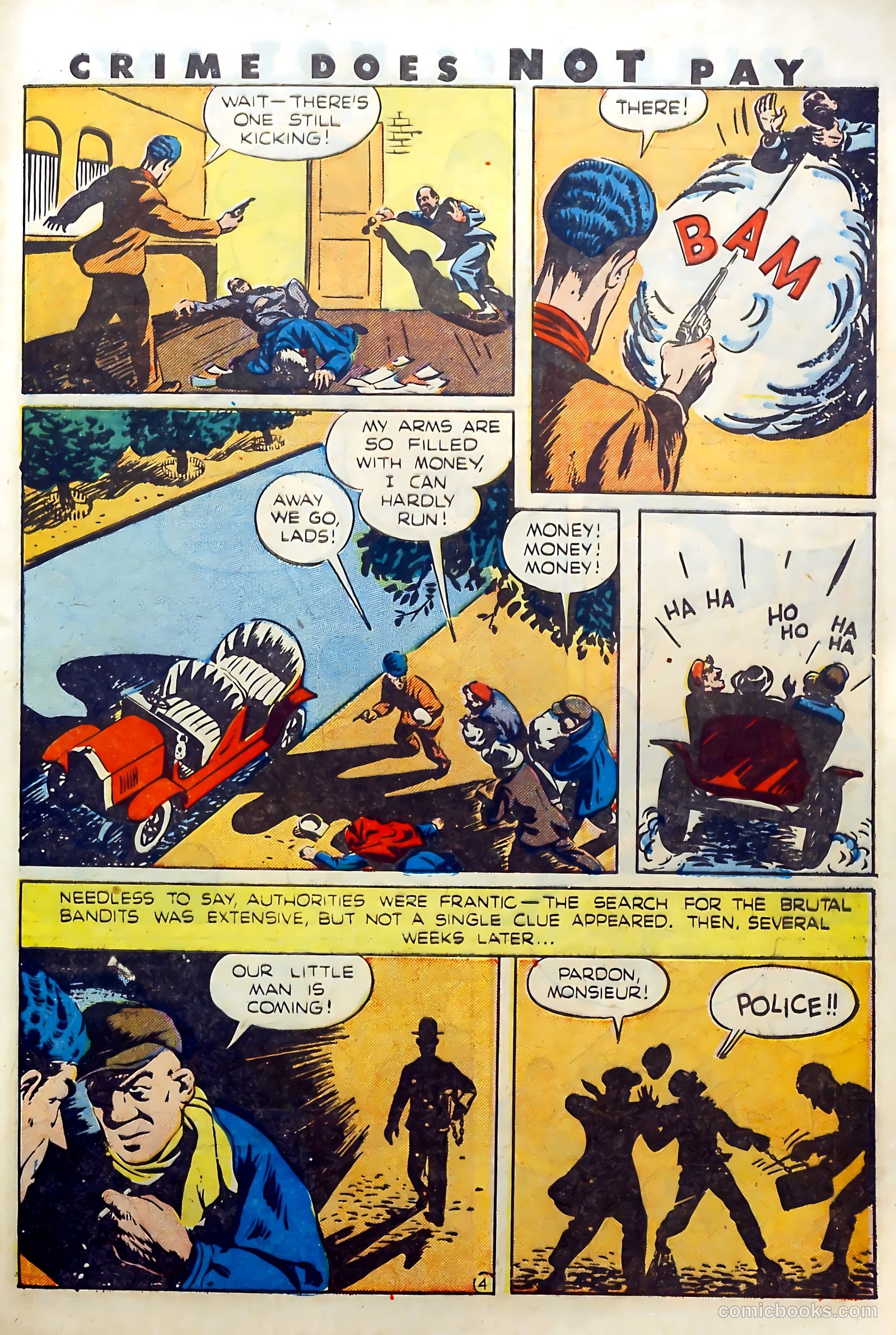 Crime Does Not Pay #38 (1945) — page 45 of 52