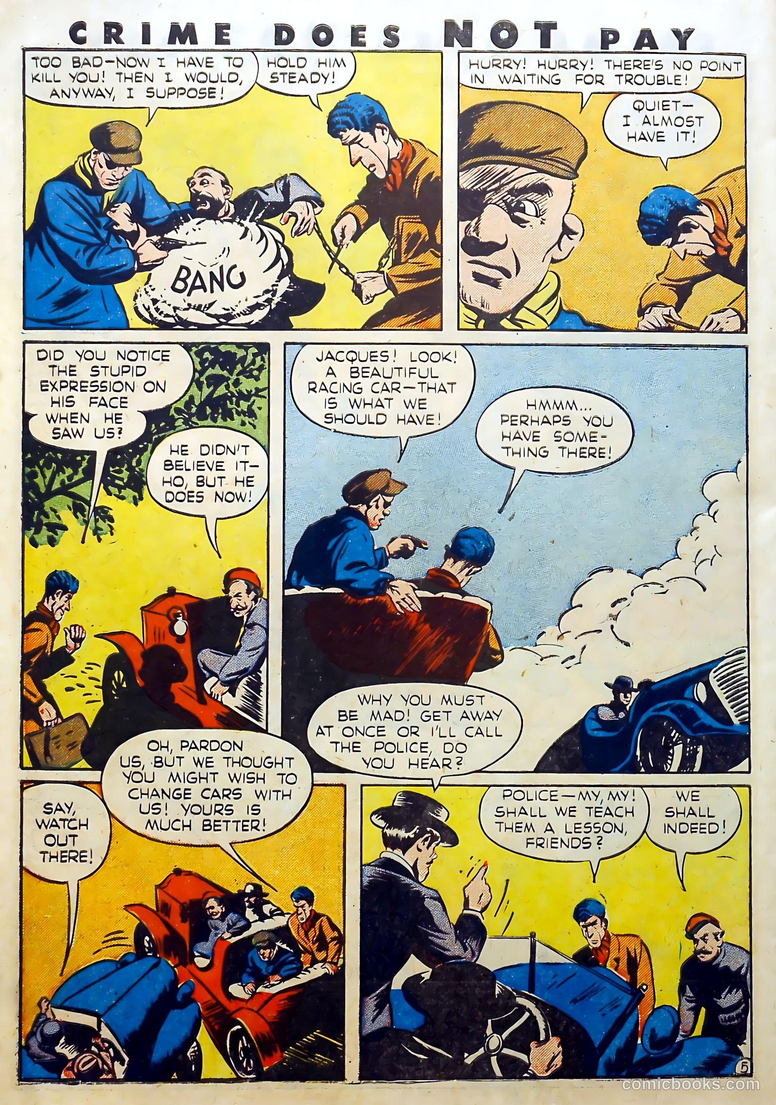 Crime Does Not Pay #38 (1945) — page 46 of 52