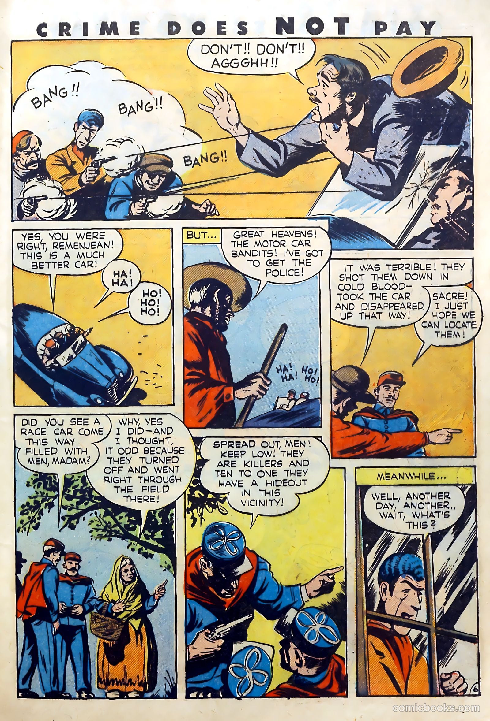 Crime Does Not Pay #38 (1945) — page 47 of 52