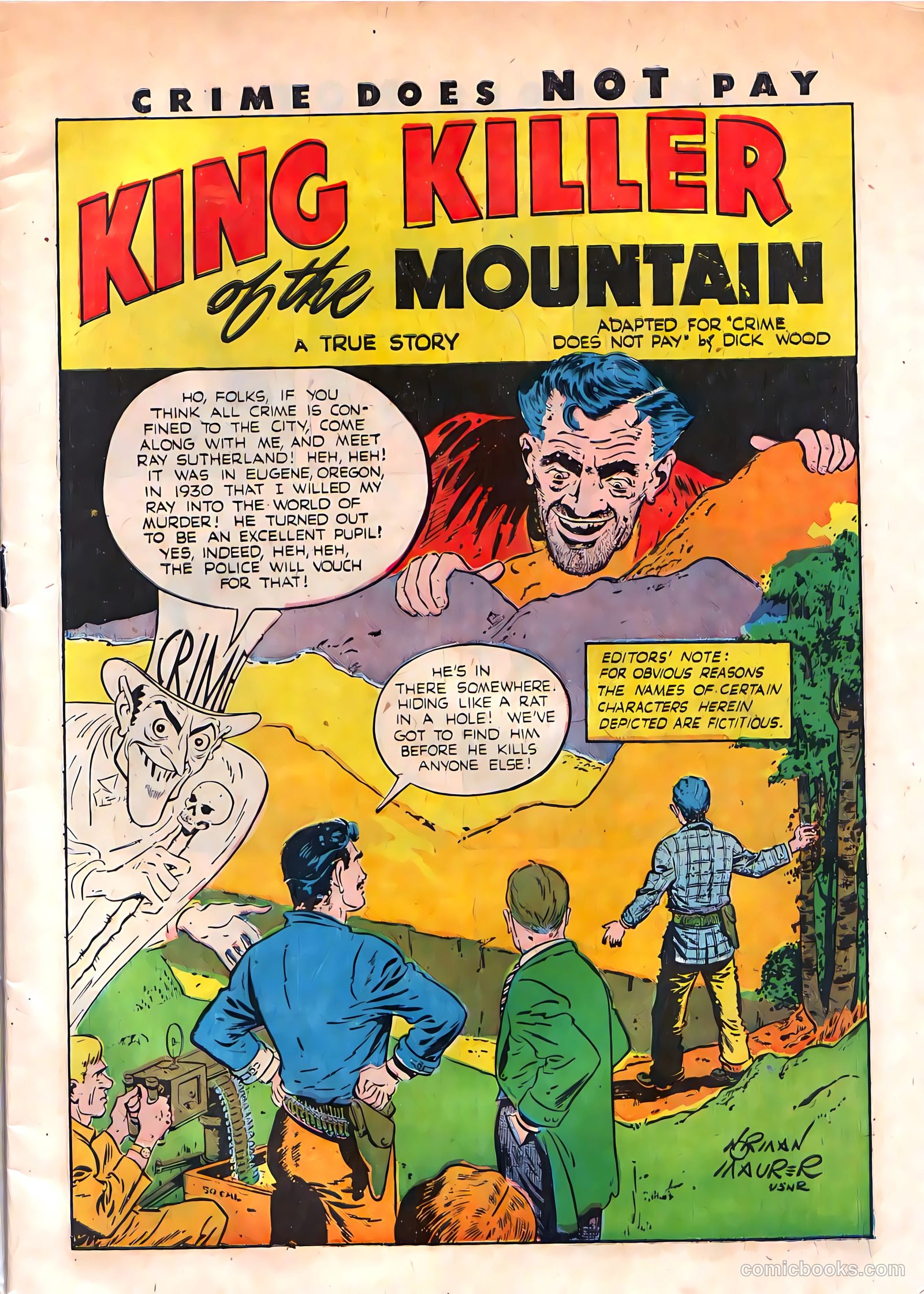 Crime Does Not Pay #39 (1945) — page 3 of 52