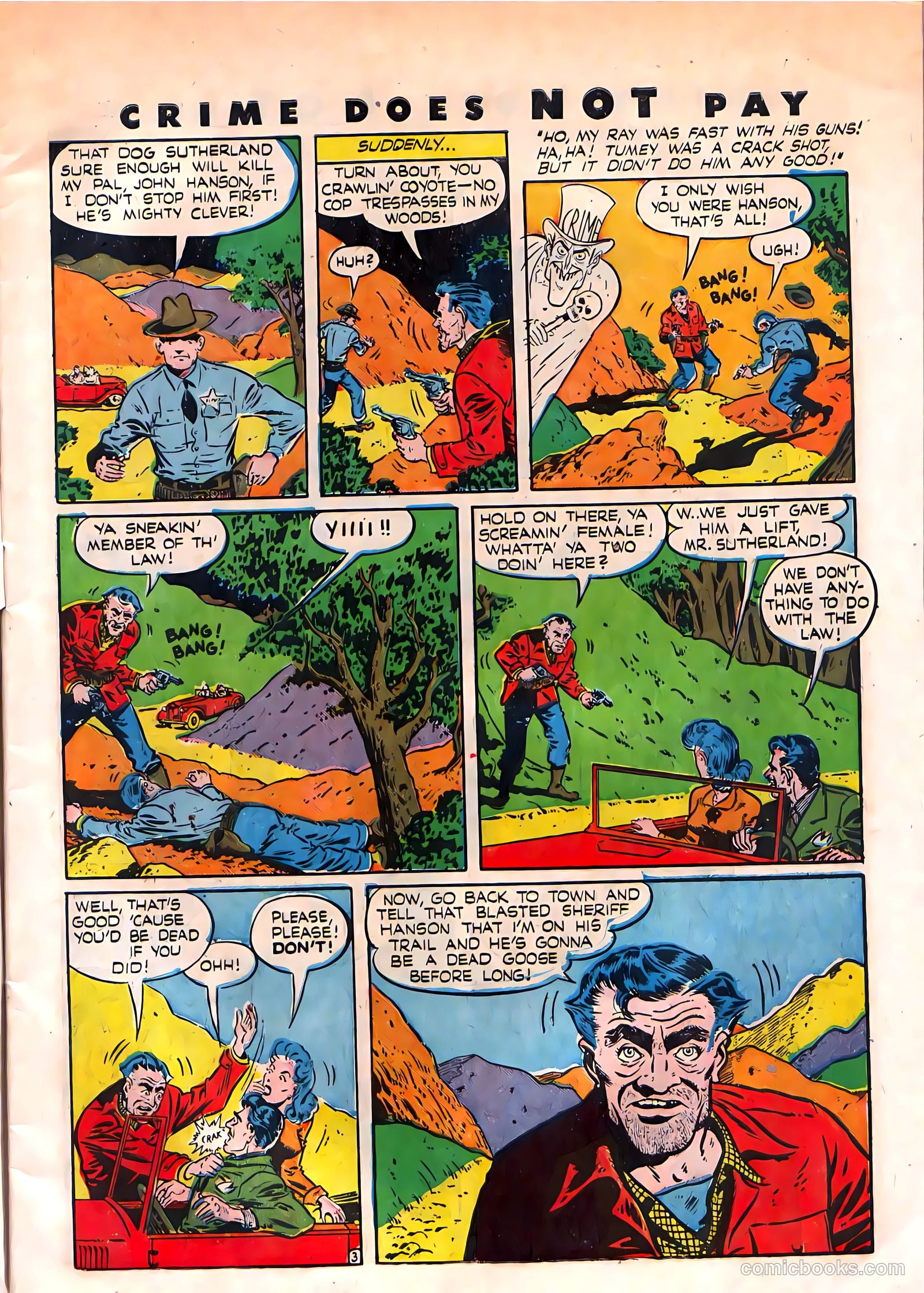 Crime Does Not Pay #39 (1945) — page 5 of 52