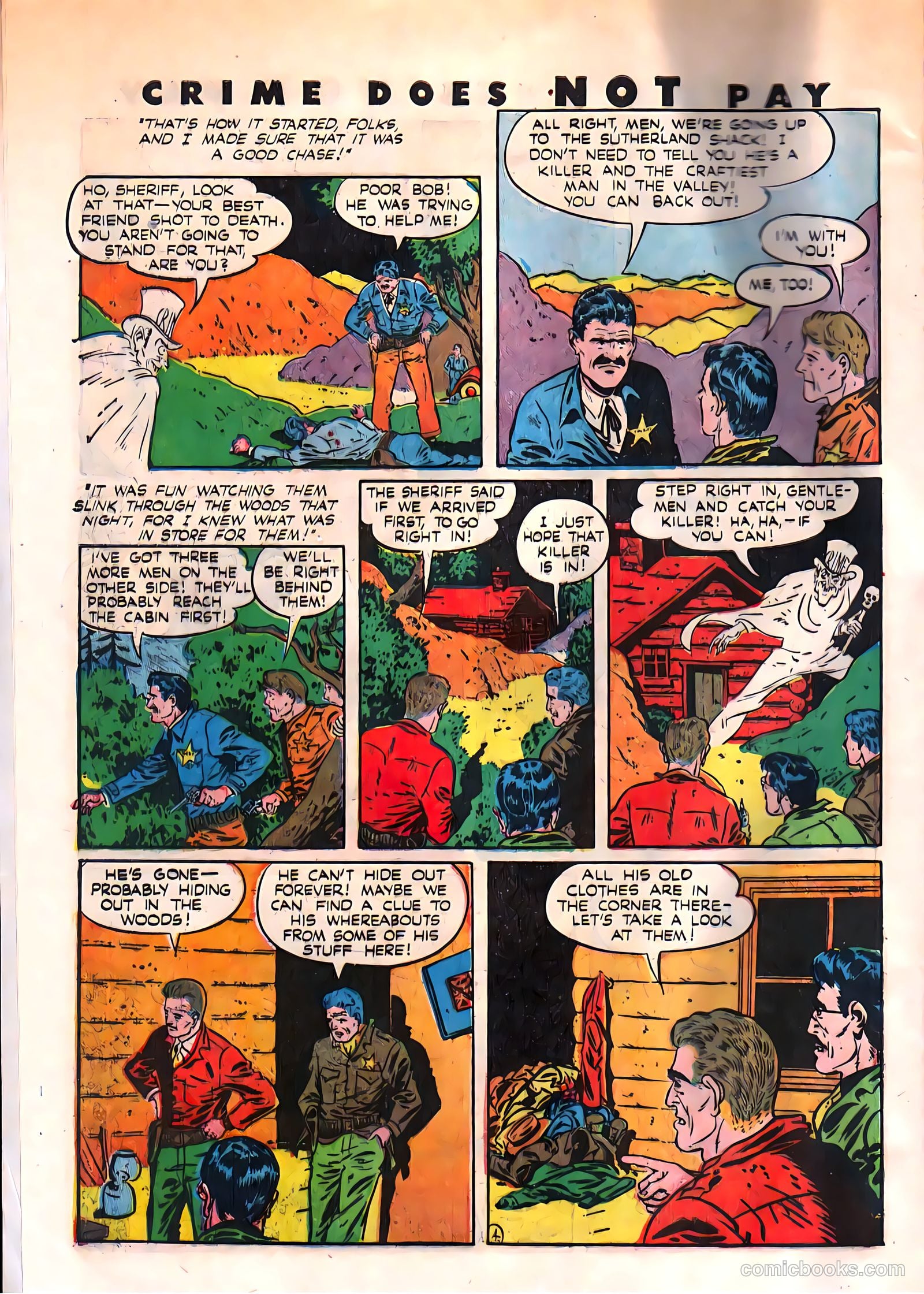 Crime Does Not Pay #39 (1945) — page 6 of 52