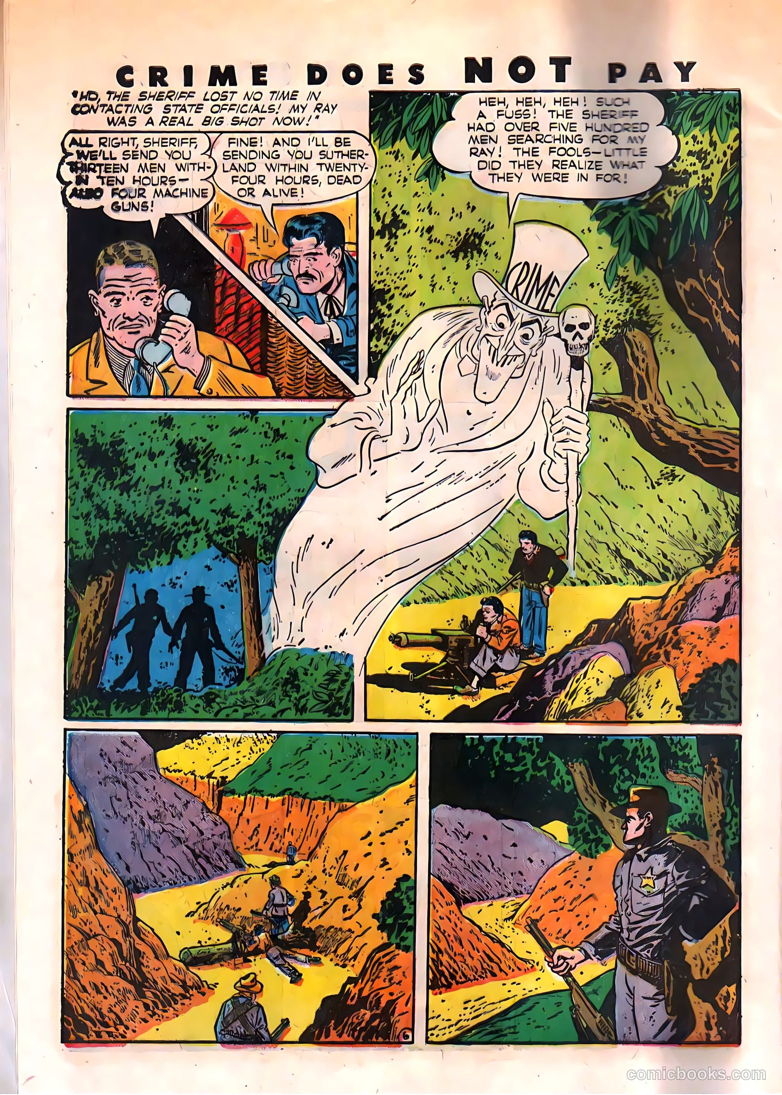 Crime Does Not Pay #39 (1945) — page 8 of 52