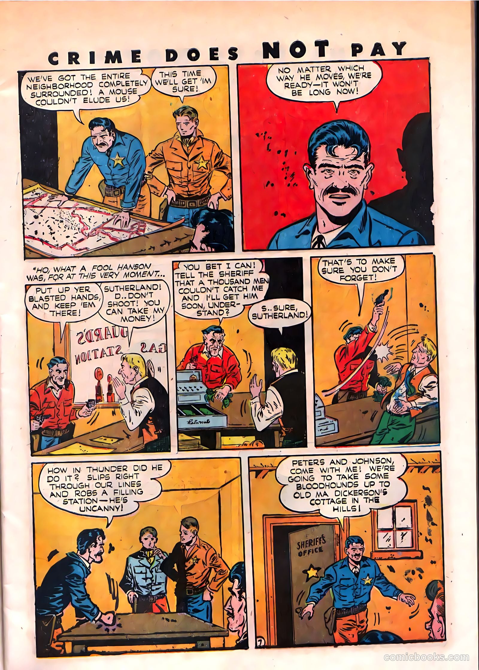 Crime Does Not Pay #39 (1945) — page 9 of 52