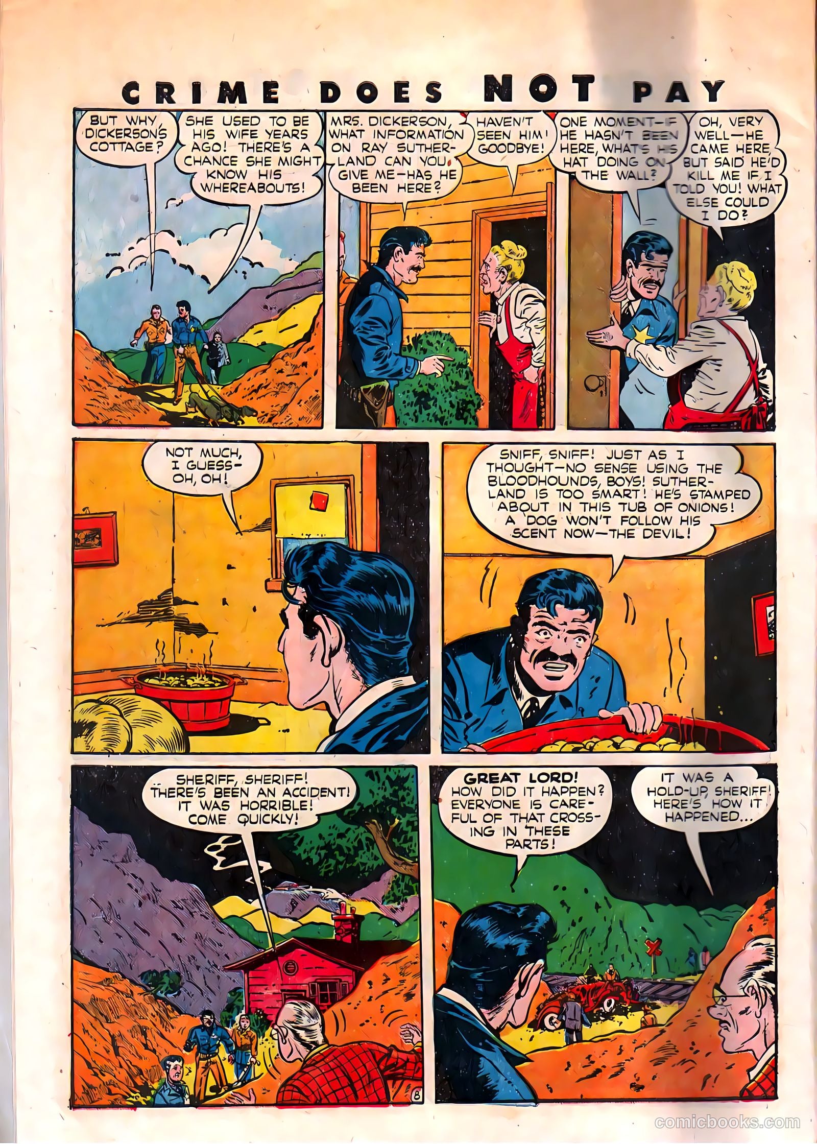 Crime Does Not Pay #39 (1945) — page 10 of 52
