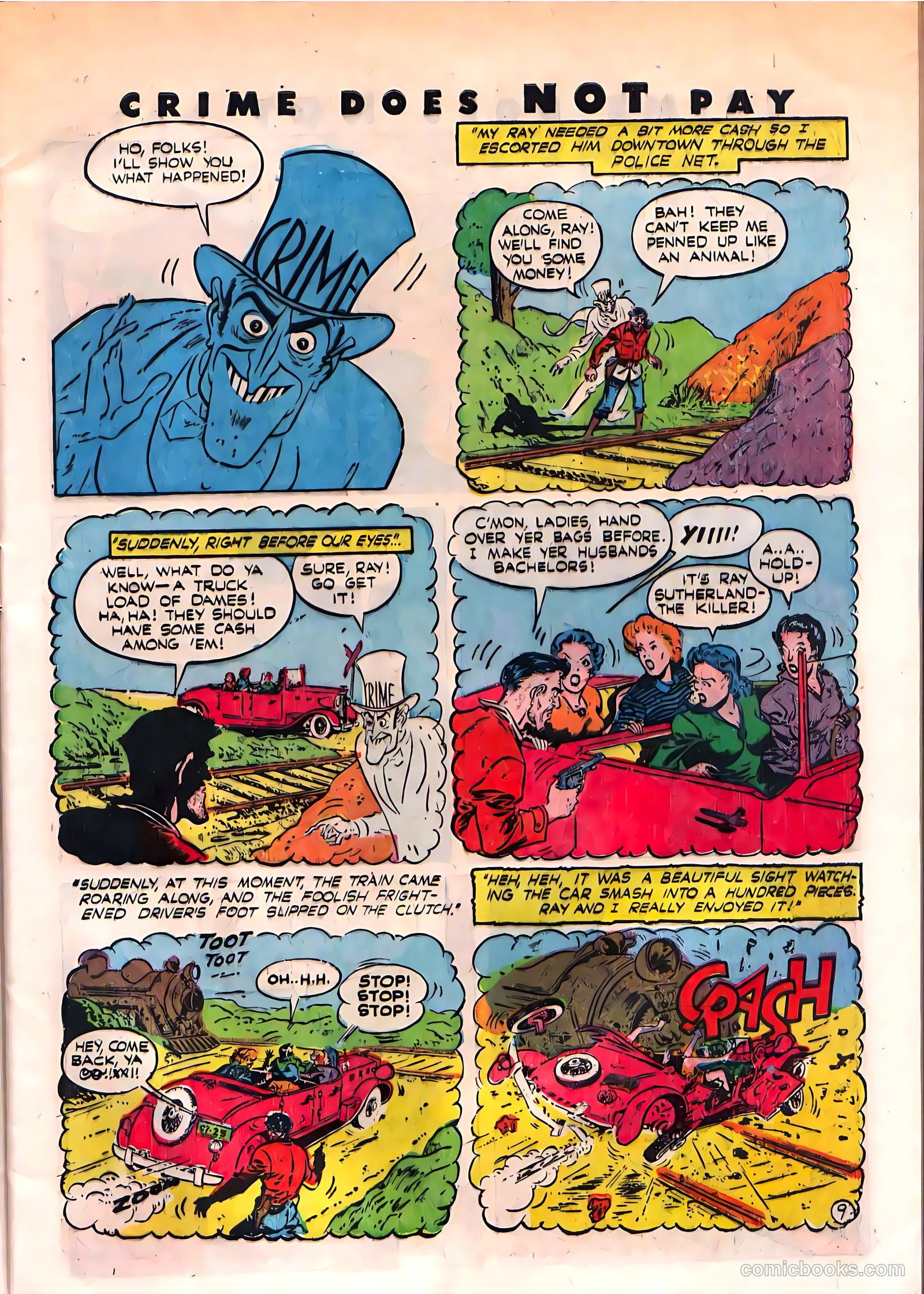 Crime Does Not Pay #39 (1945) — page 11 of 52
