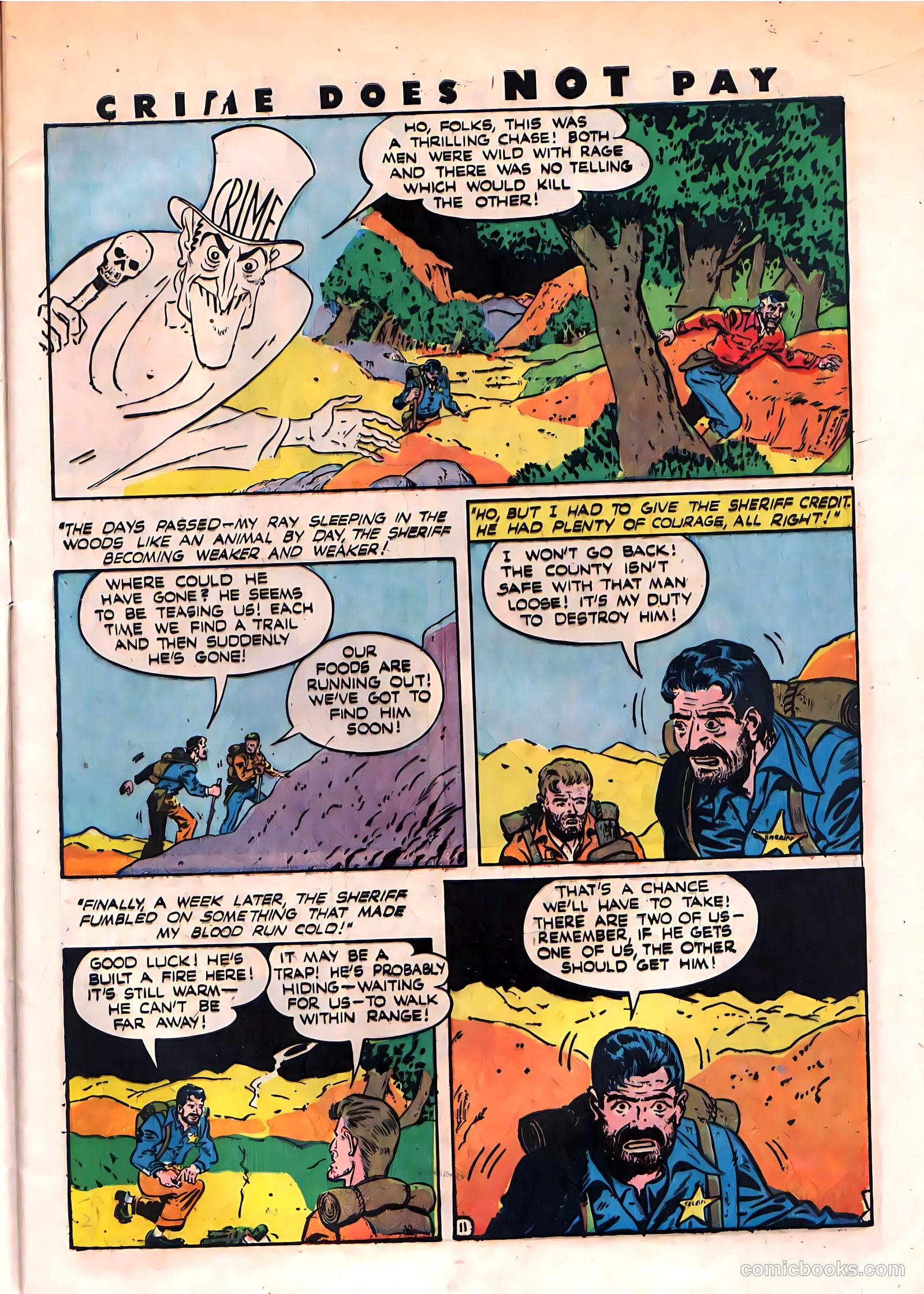 Crime Does Not Pay #39 (1945) — page 13 of 52