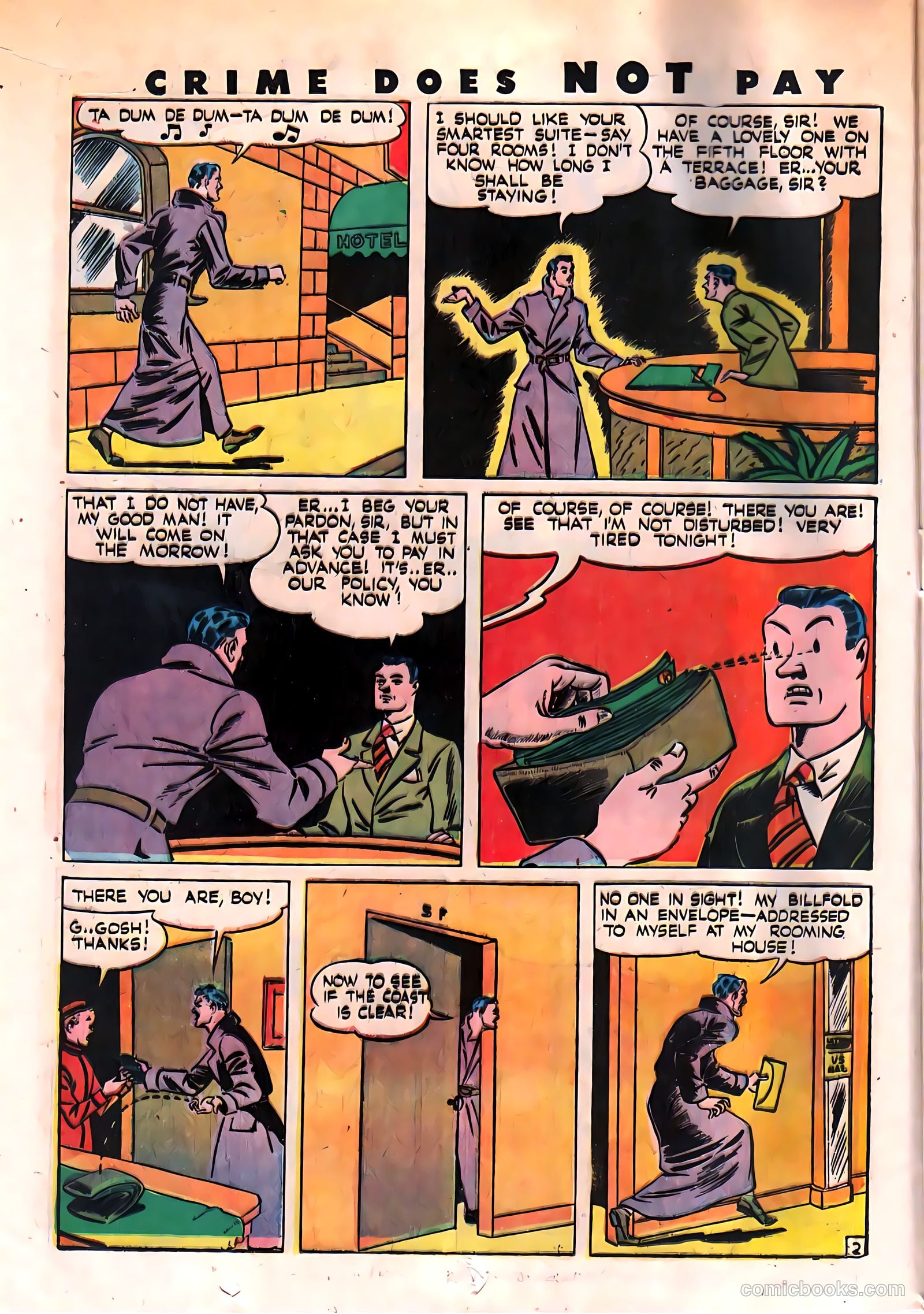 Crime Does Not Pay #39 (1945) — page 16 of 52