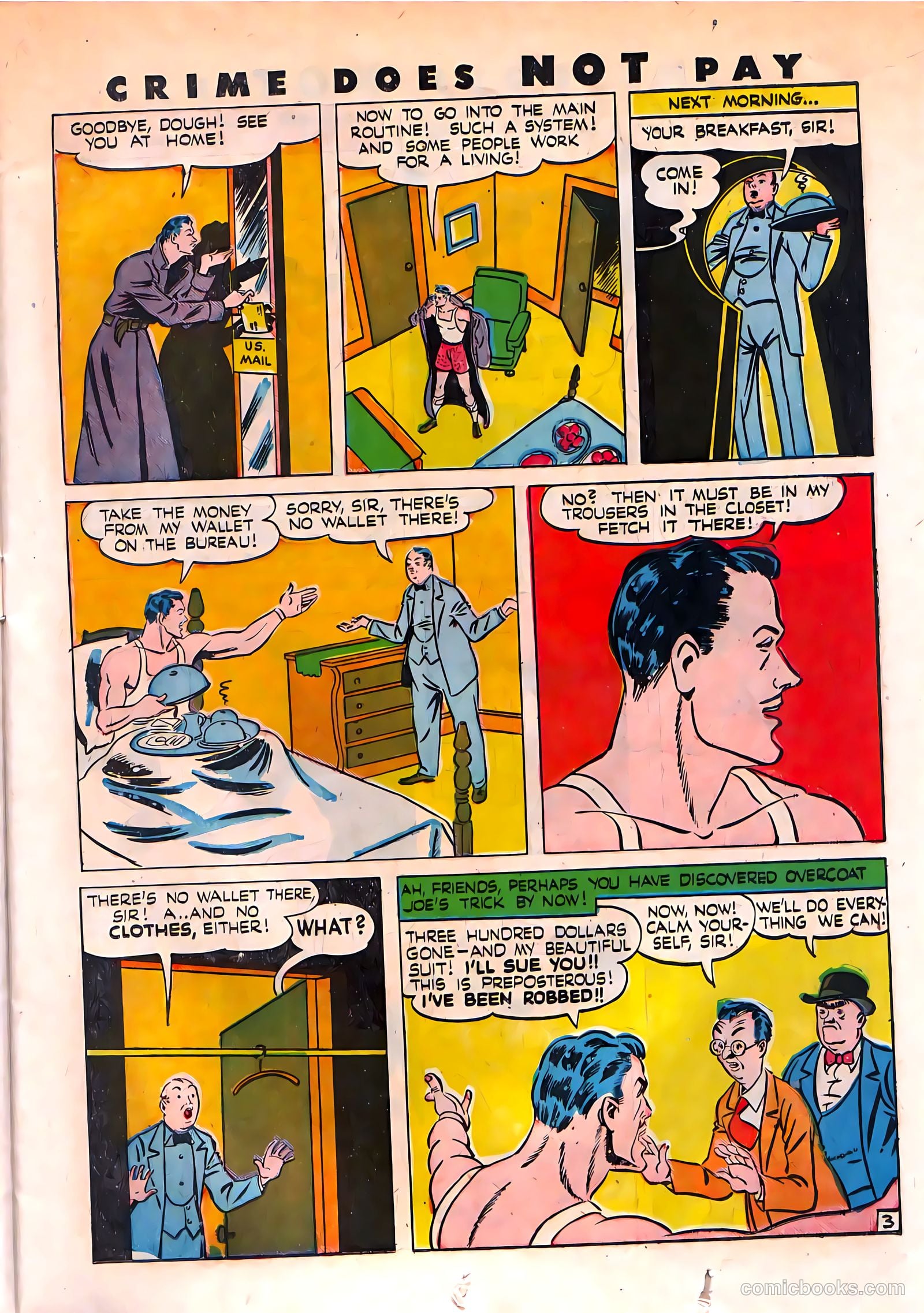 Crime Does Not Pay #39 (1945) — page 17 of 52