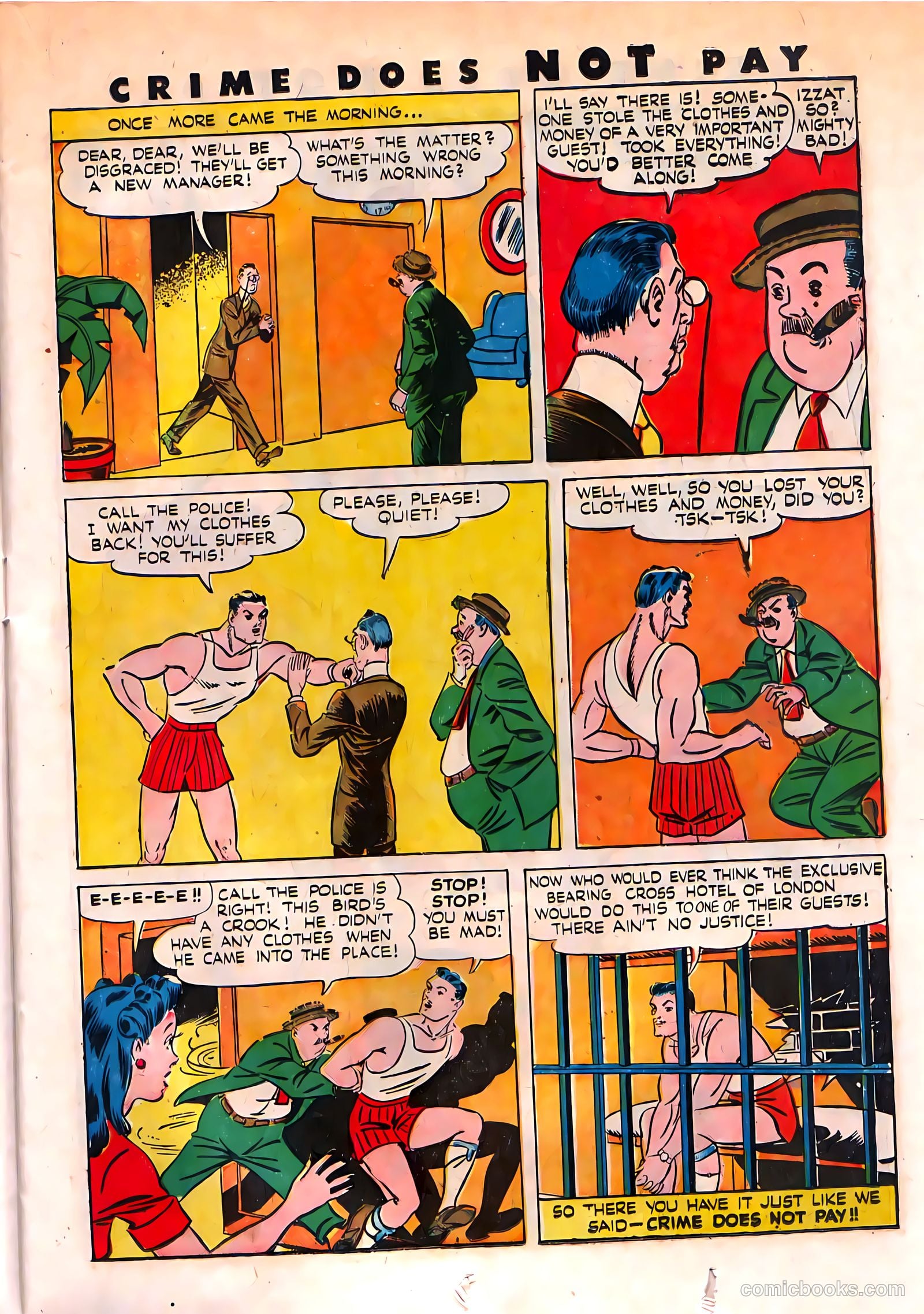 Crime Does Not Pay #39 (1945) — page 19 of 52
