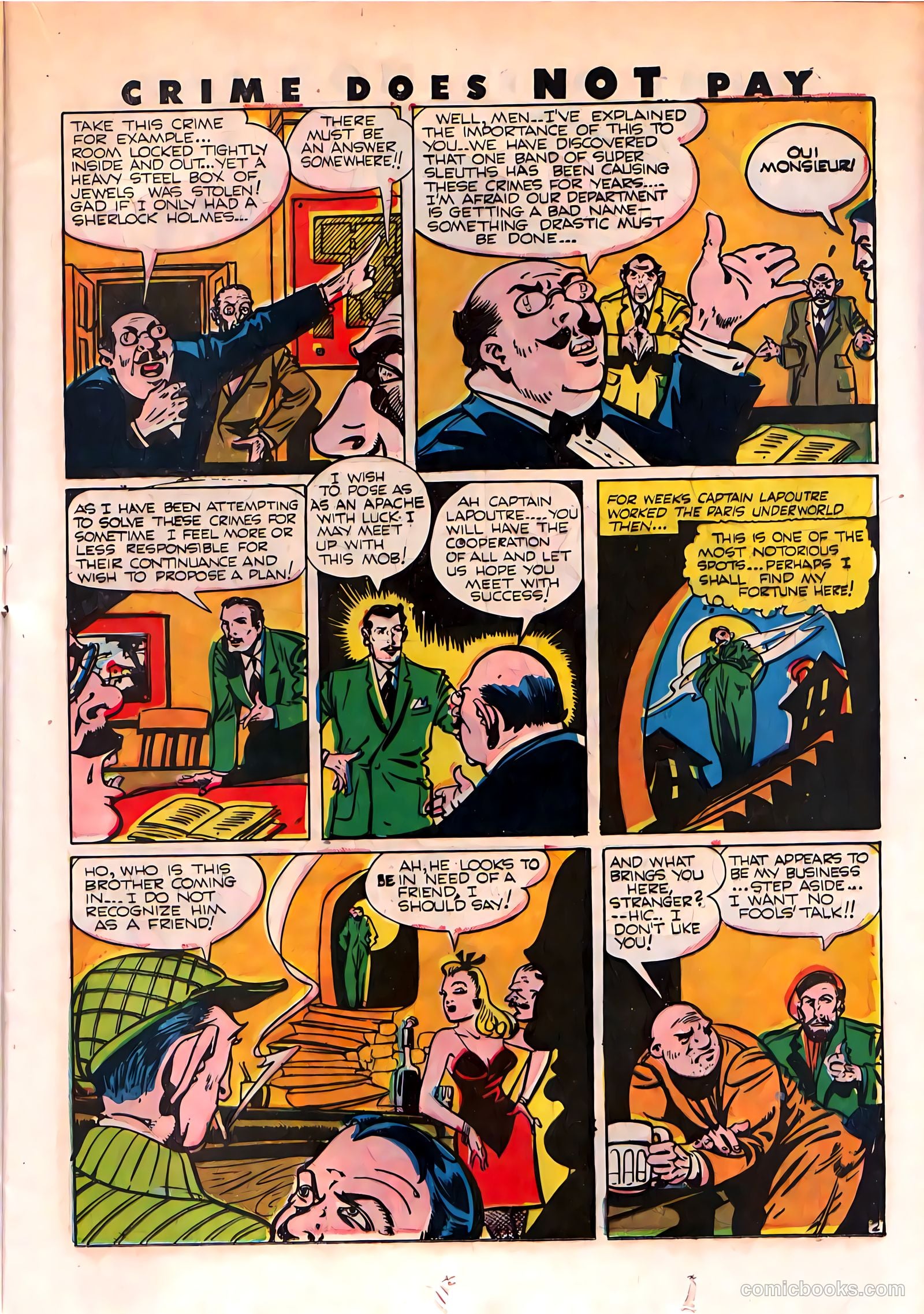 Crime Does Not Pay #39 (1945) — page 21 of 52