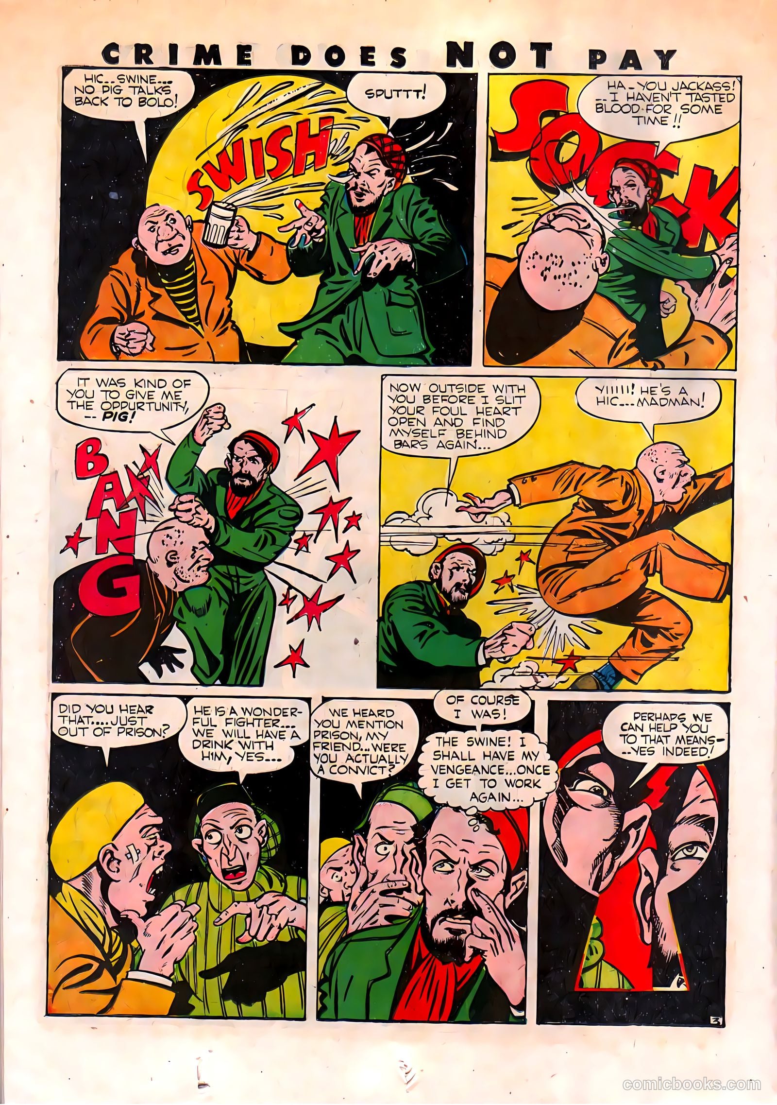 Crime Does Not Pay #39 (1945) — page 22 of 52