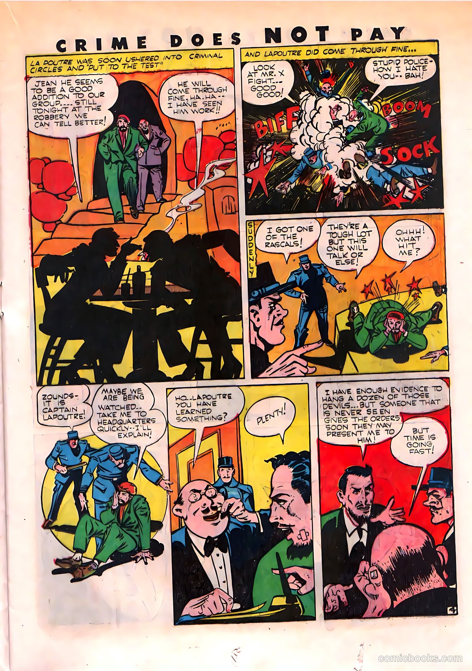 Crime Does Not Pay #39 (1945) — page 23 of 52
