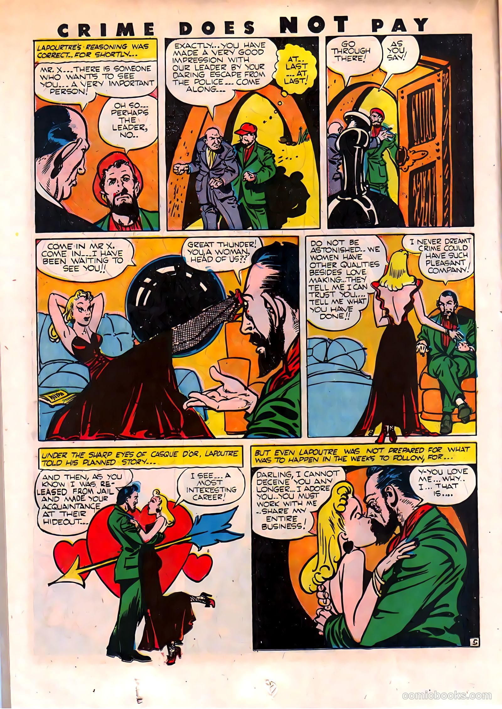 Crime Does Not Pay #39 (1945) — page 24 of 52
