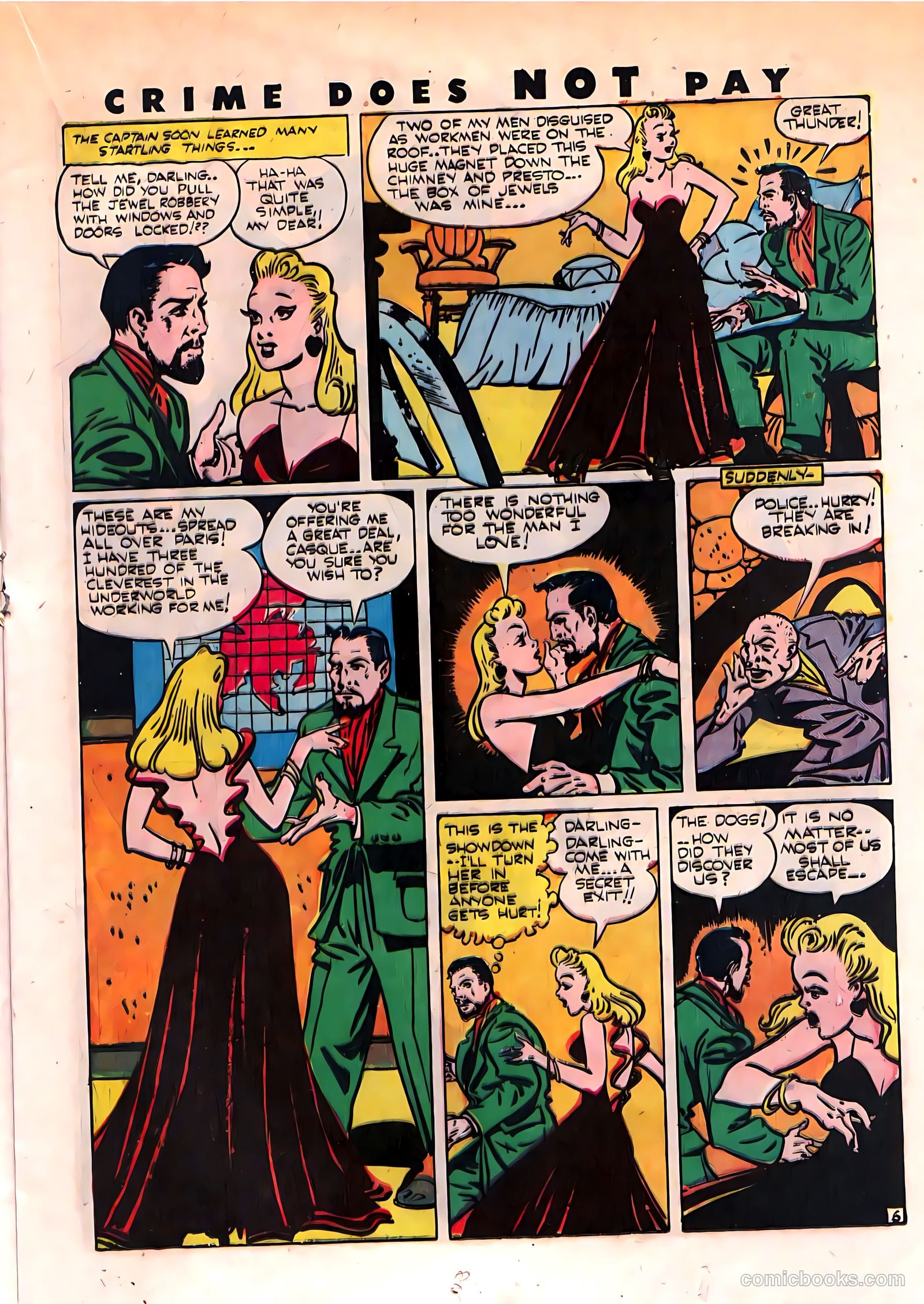 Crime Does Not Pay #39 (1945) — page 25 of 52