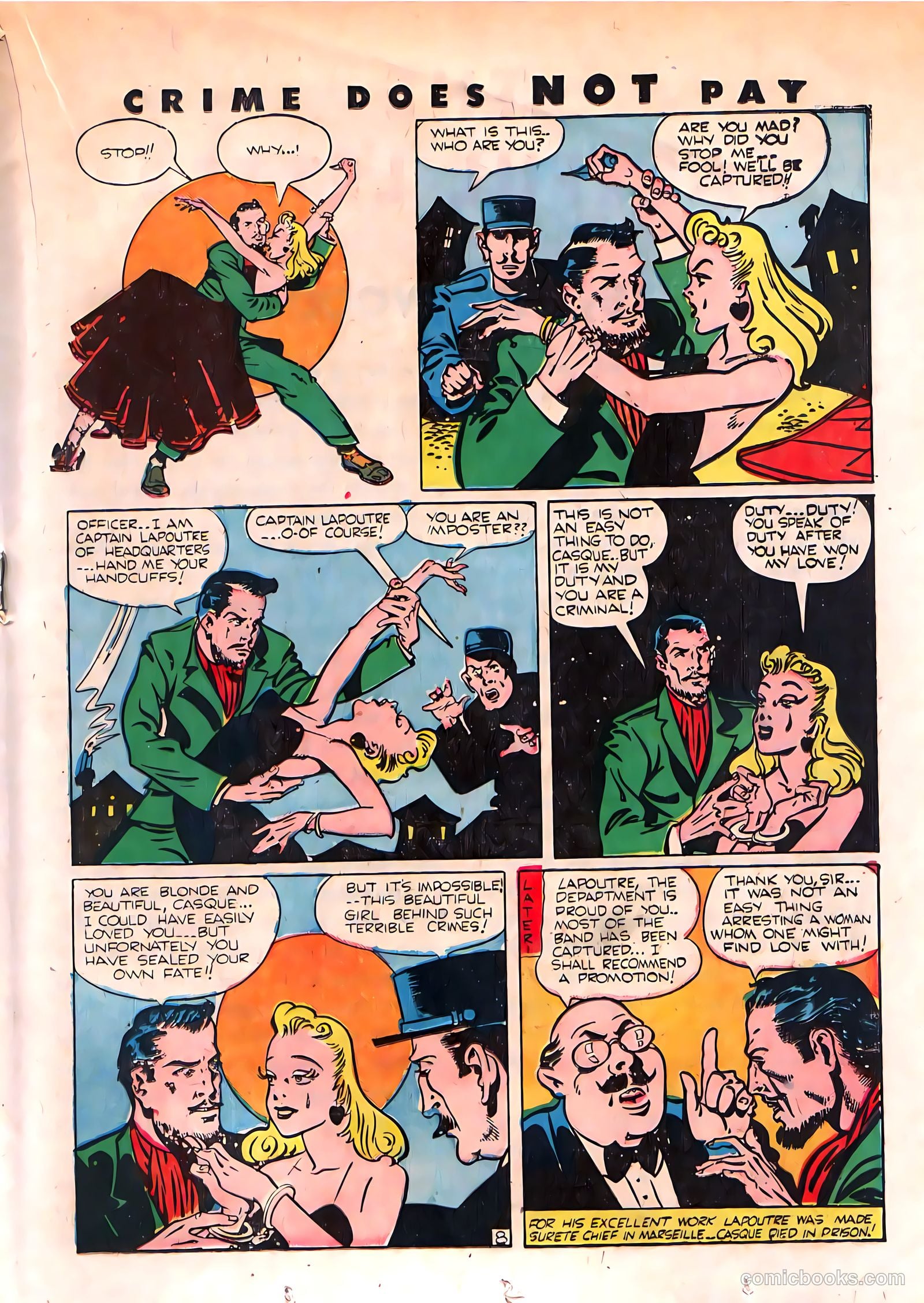 Crime Does Not Pay #39 (1945) — page 27 of 52