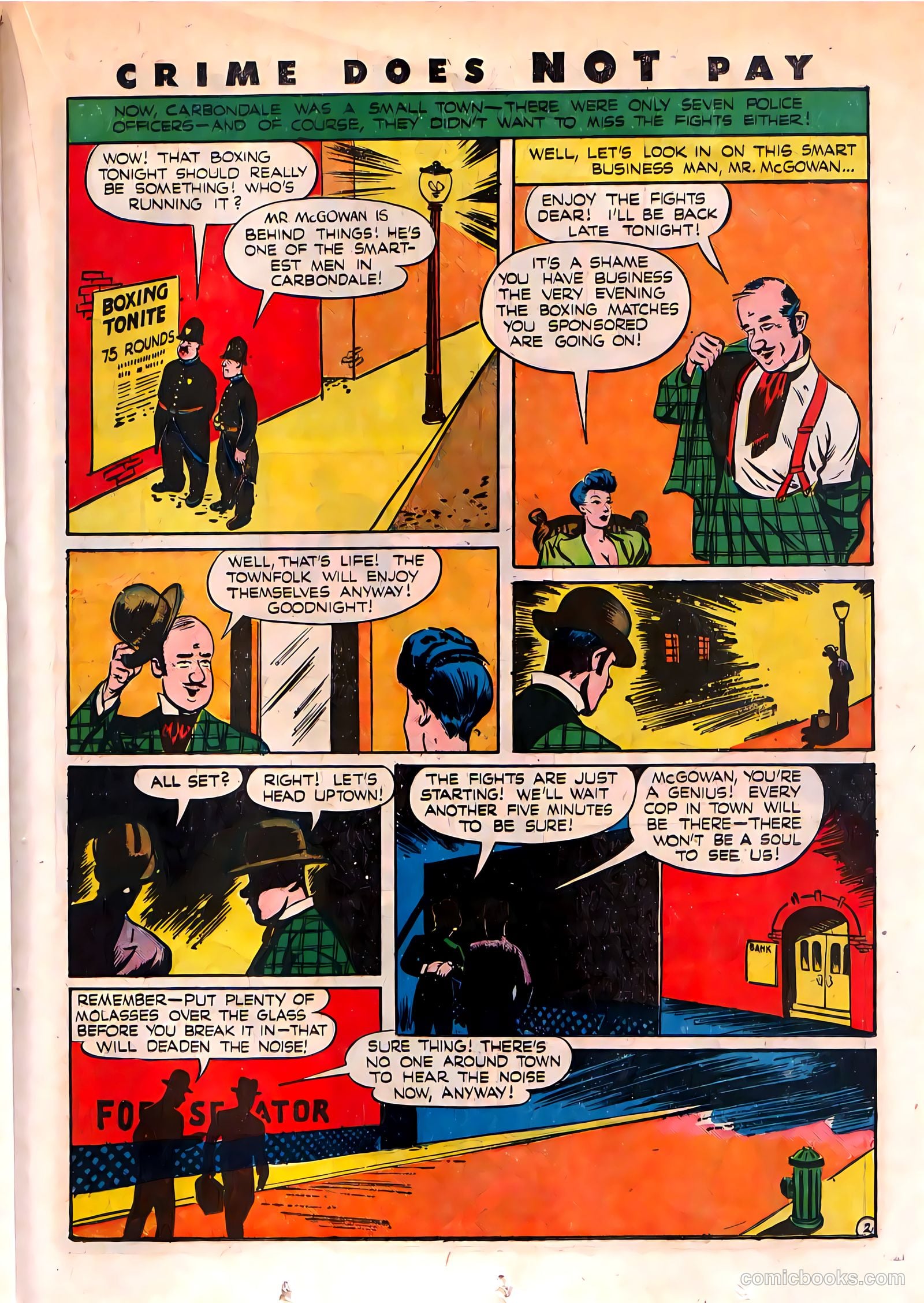 Crime Does Not Pay #39 (1945) — page 31 of 52