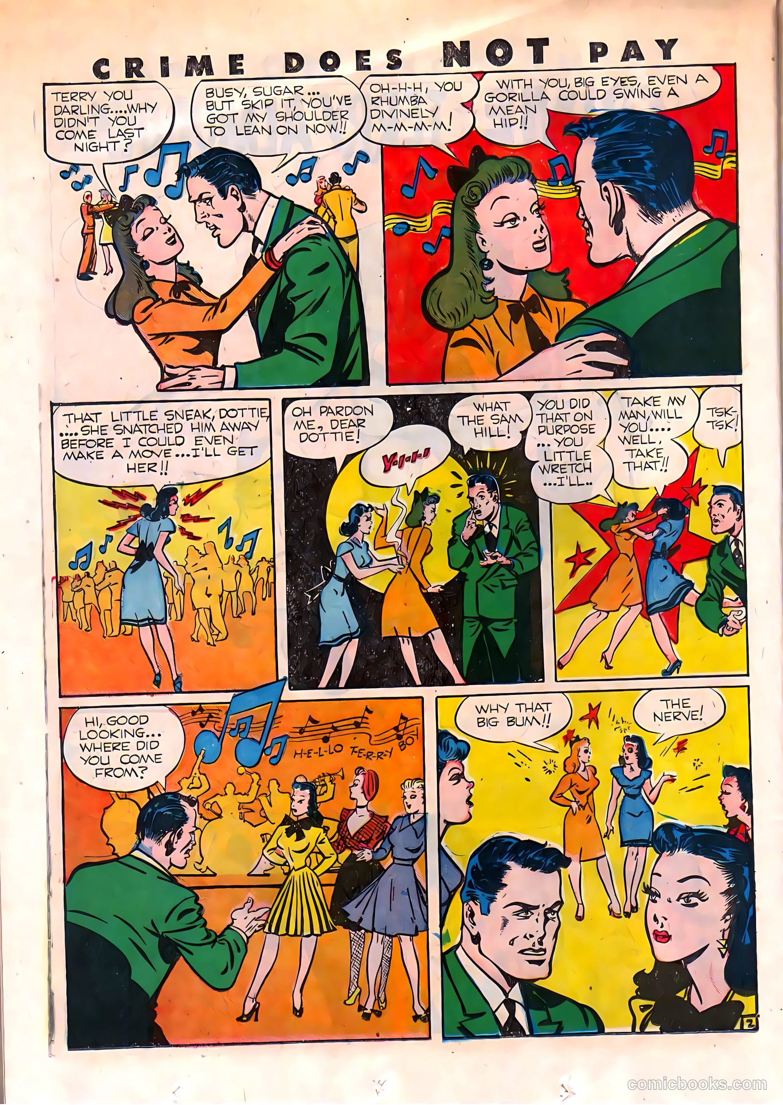 Crime Does Not Pay #39 (1945) — page 36 of 52