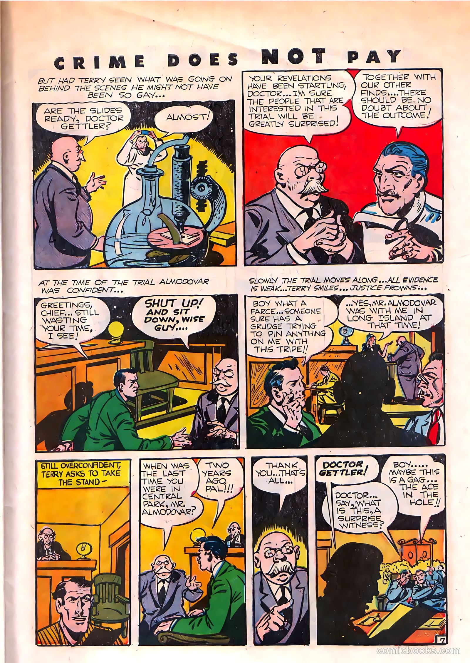 Crime Does Not Pay #39 (1945) — page 41 of 52