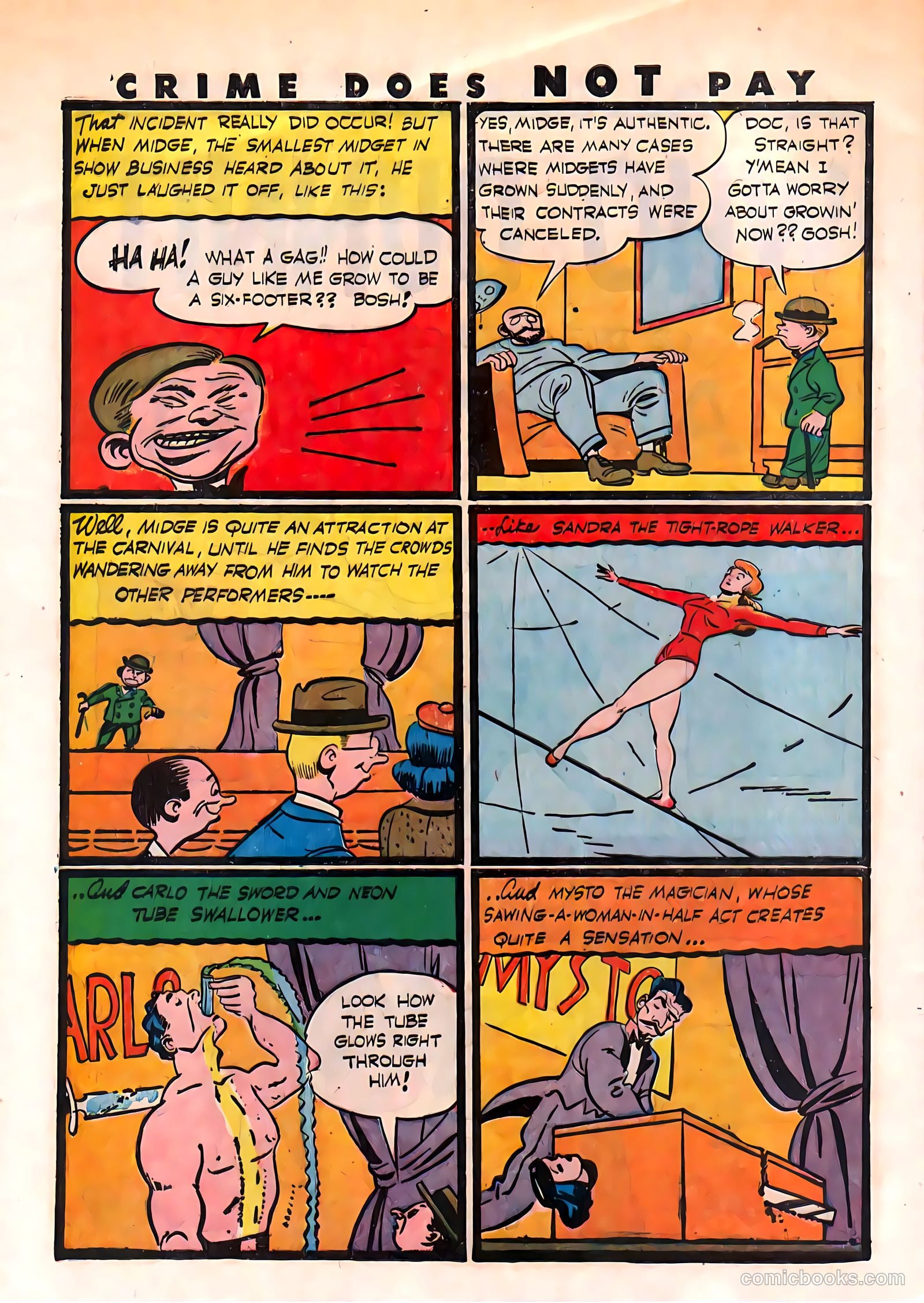 Crime Does Not Pay #39 (1945) — page 44 of 52