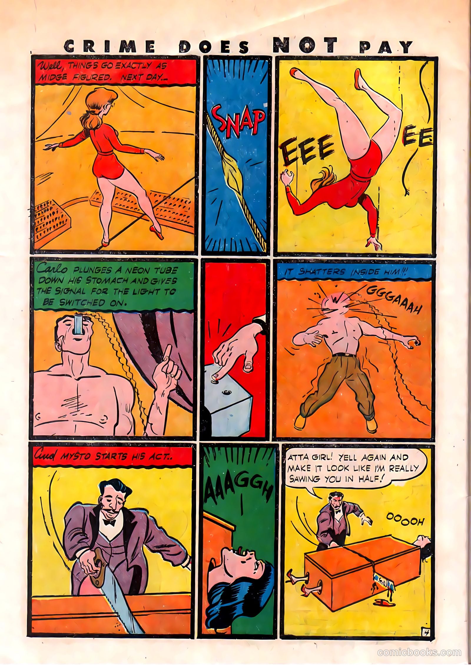Crime Does Not Pay #39 (1945) — page 46 of 52