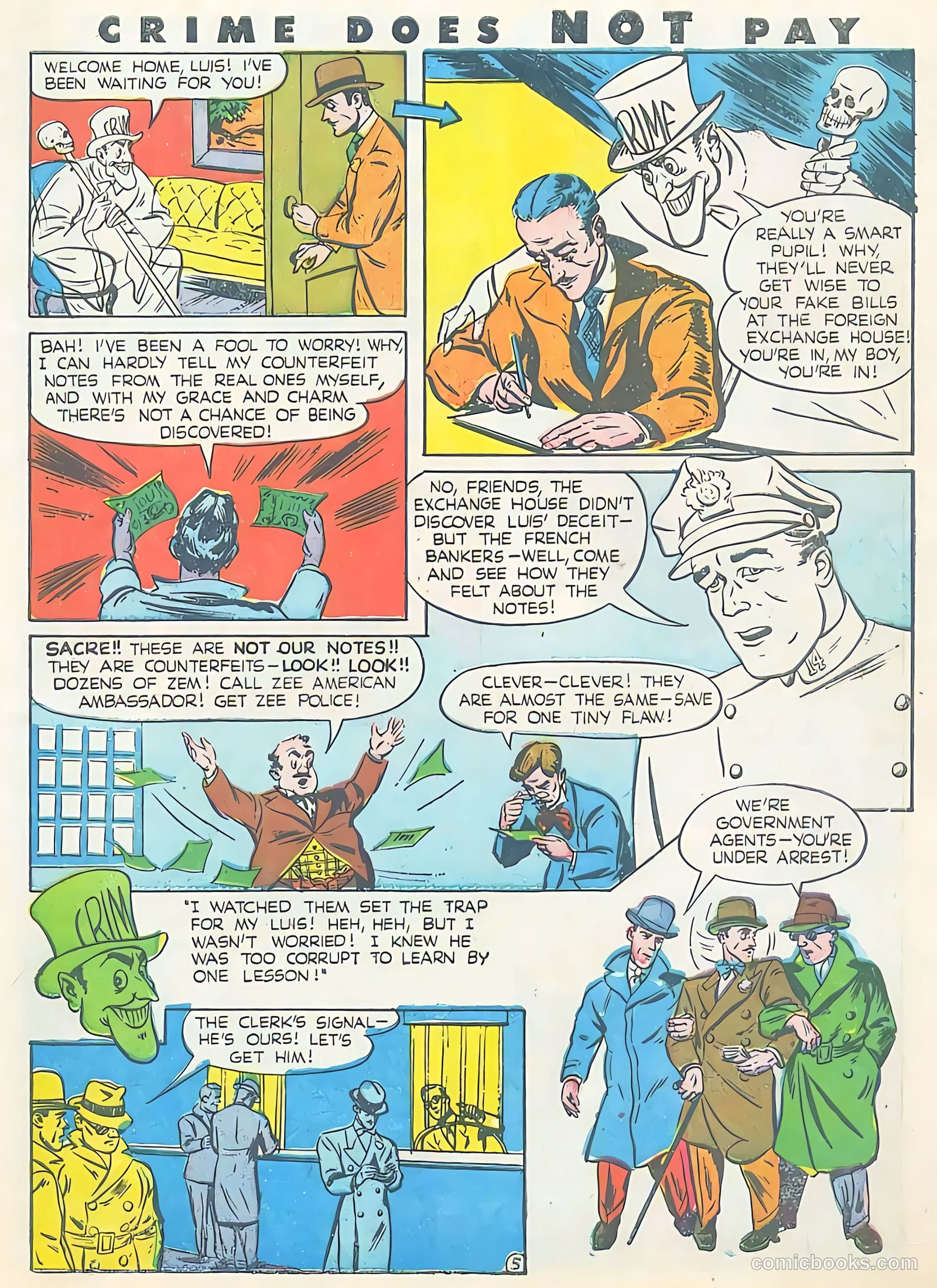 Crime Does Not Pay #41 (1945) — page 6 of 51