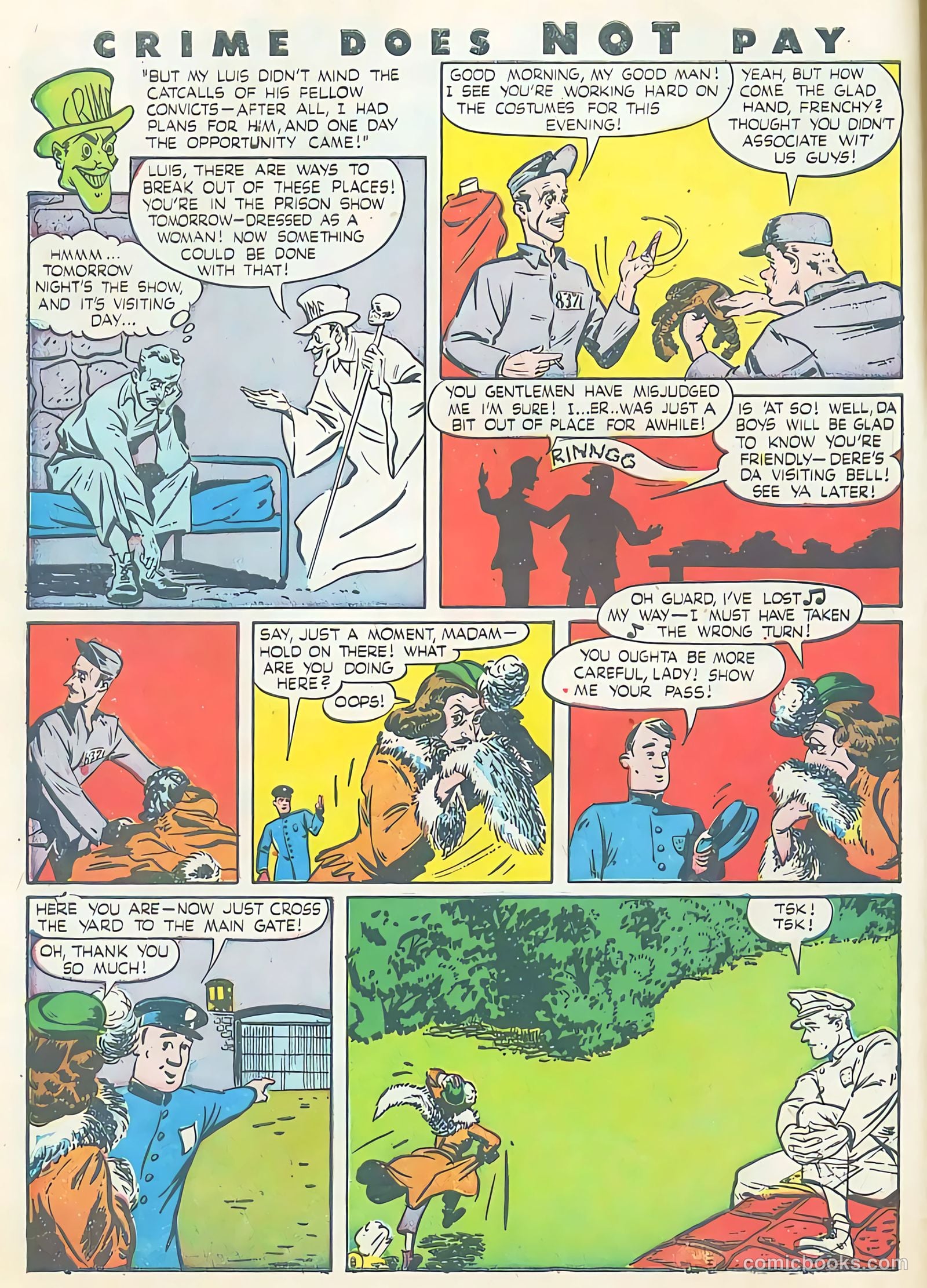 Crime Does Not Pay #41 (1945) — page 9 of 51