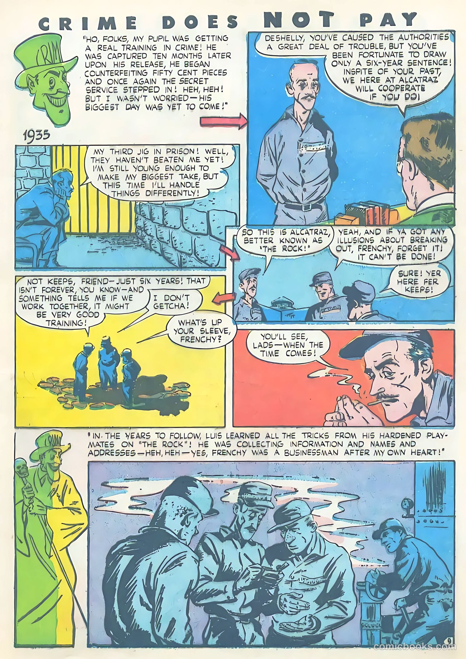 Crime Does Not Pay #41 (1945) — page 10 of 51