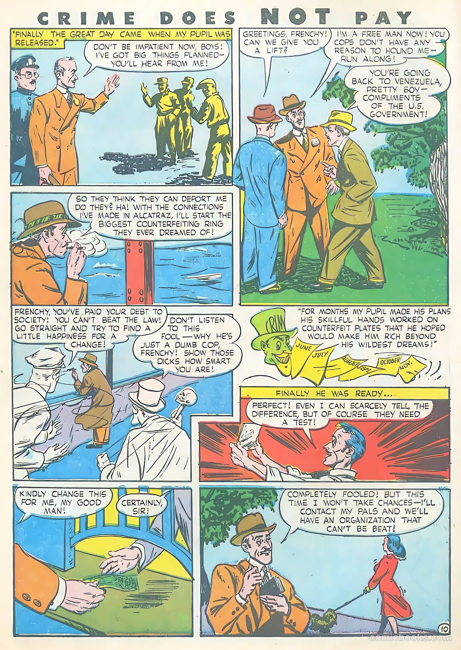 Crime Does Not Pay #41 (1945) — page 11 of 51
