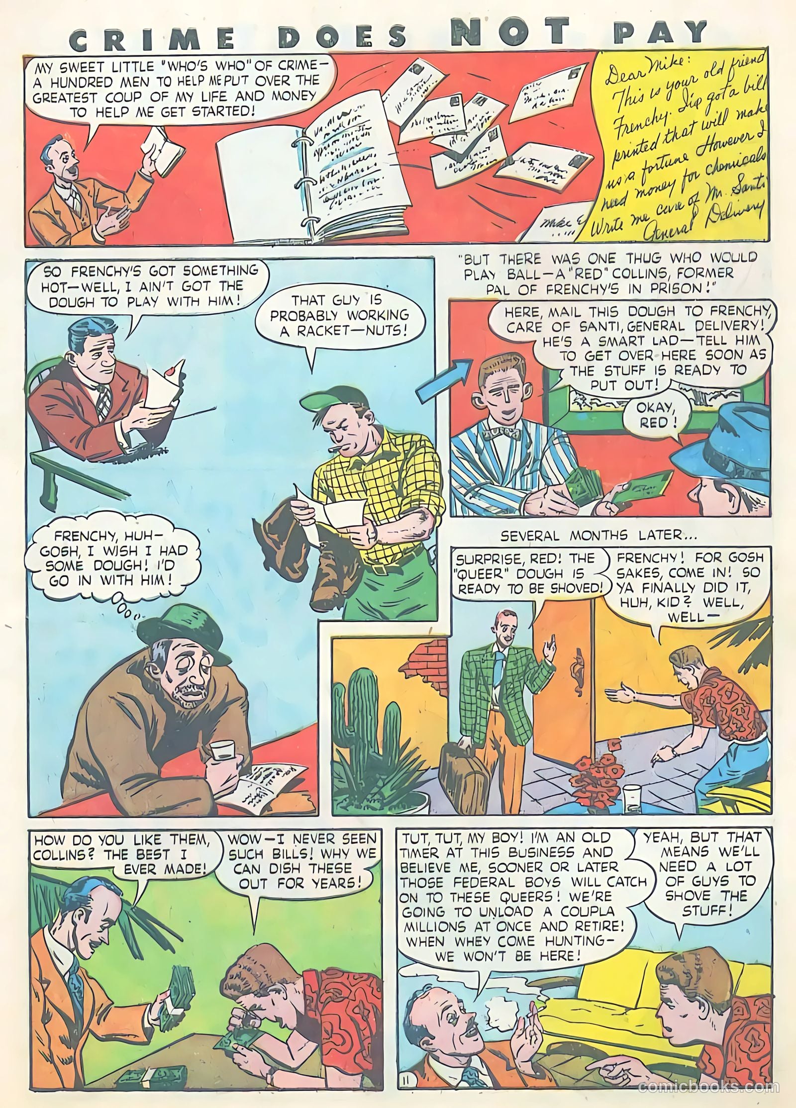 Crime Does Not Pay #41 (1945) — page 12 of 51