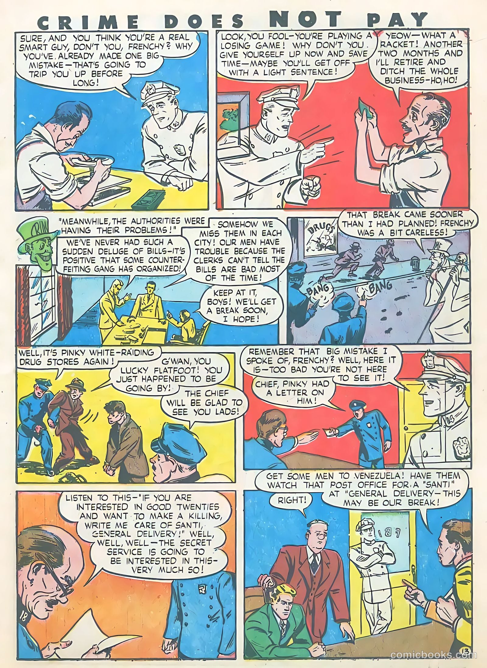 Crime Does Not Pay #41 (1945) — page 14 of 51