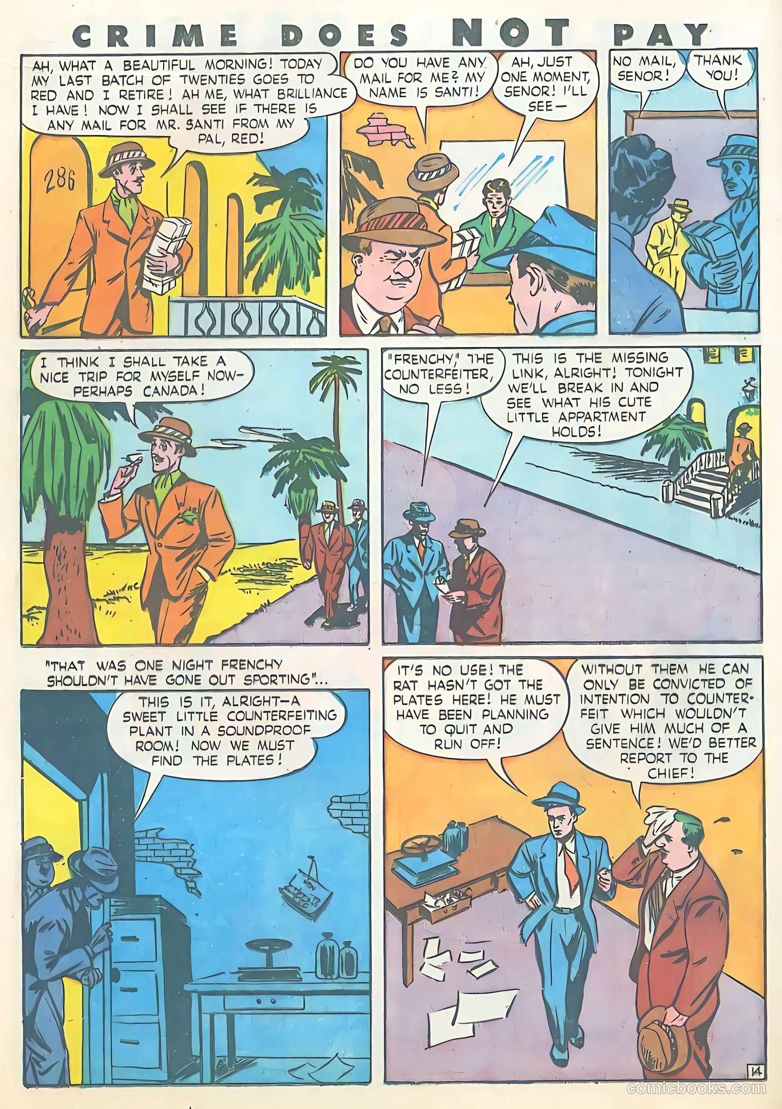 Crime Does Not Pay #41 (1945) — page 15 of 51