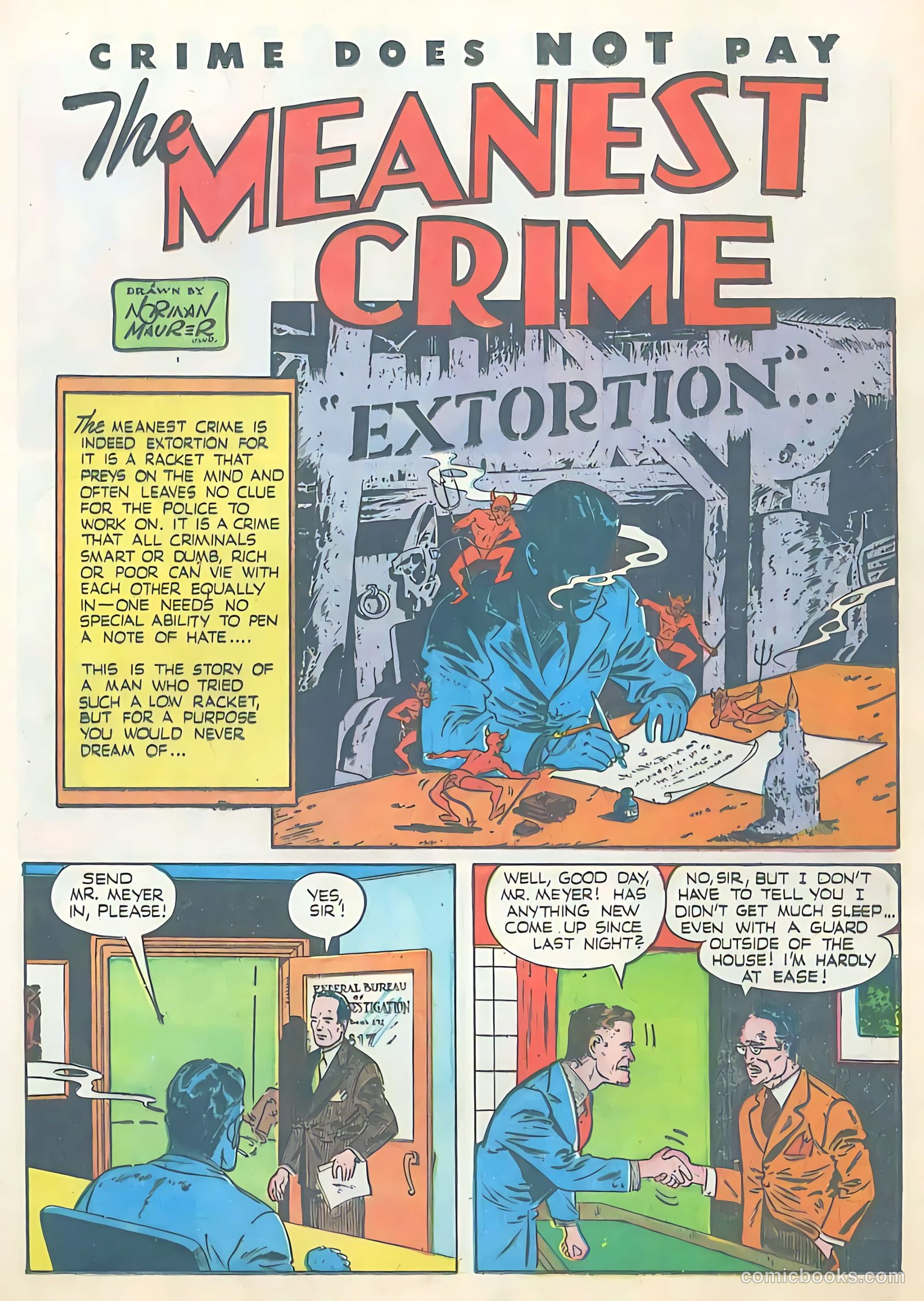 Crime Does Not Pay #41 (1945) — page 19 of 51